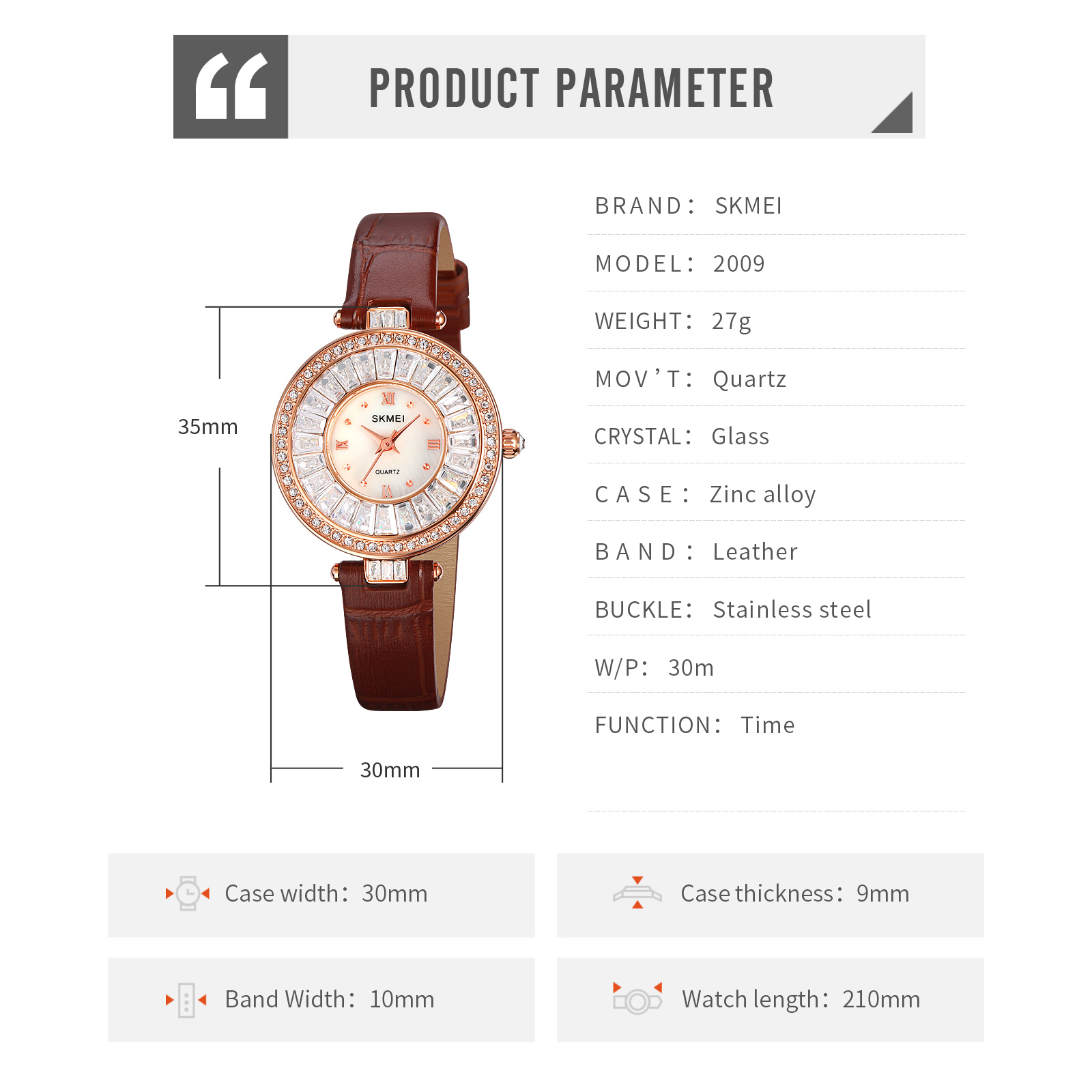 watch women-Skmei Watch Manufacture Co.,Ltd