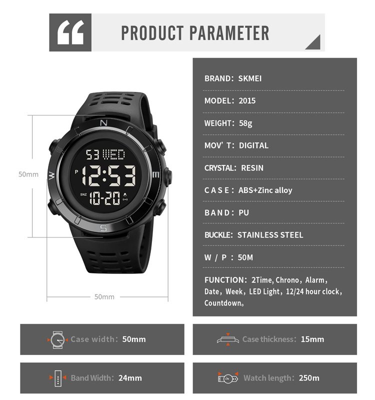 Cheap wholesale watches-Skmei Watch Manufacture Co.,Ltd