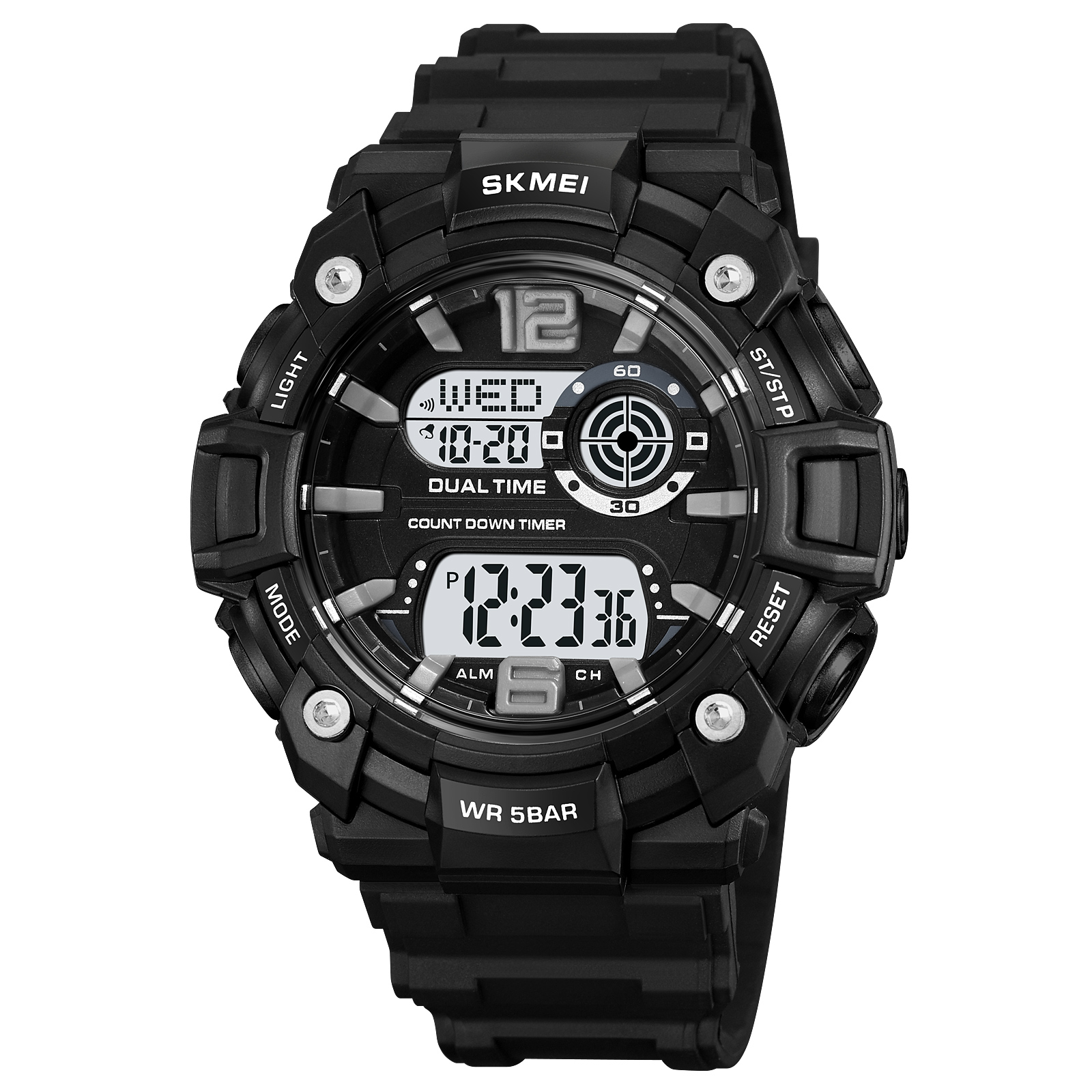 black digital watch-Skmei Watch Manufacture Co.,Ltd