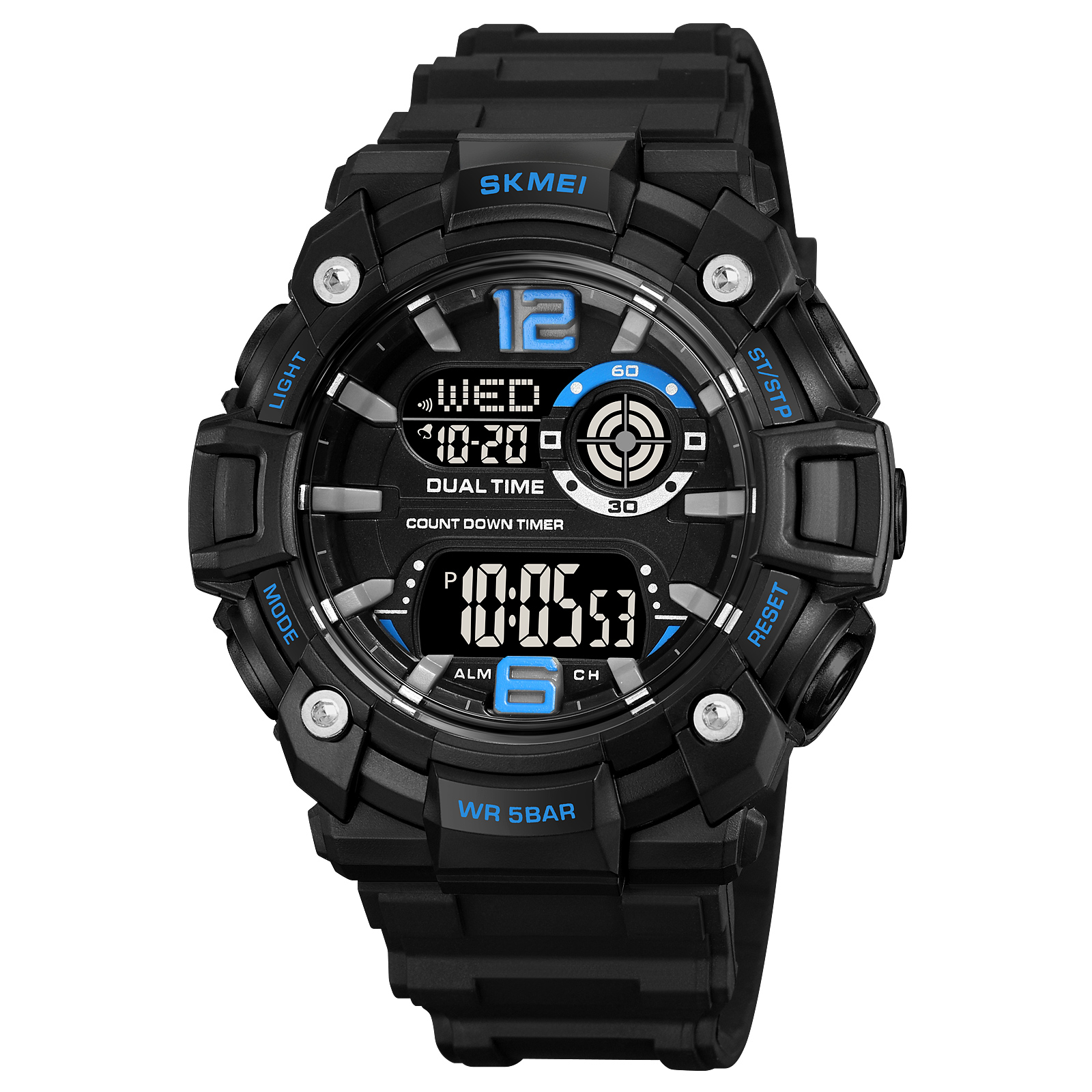 black digital watch-Skmei Watch Manufacture Co.,Ltd