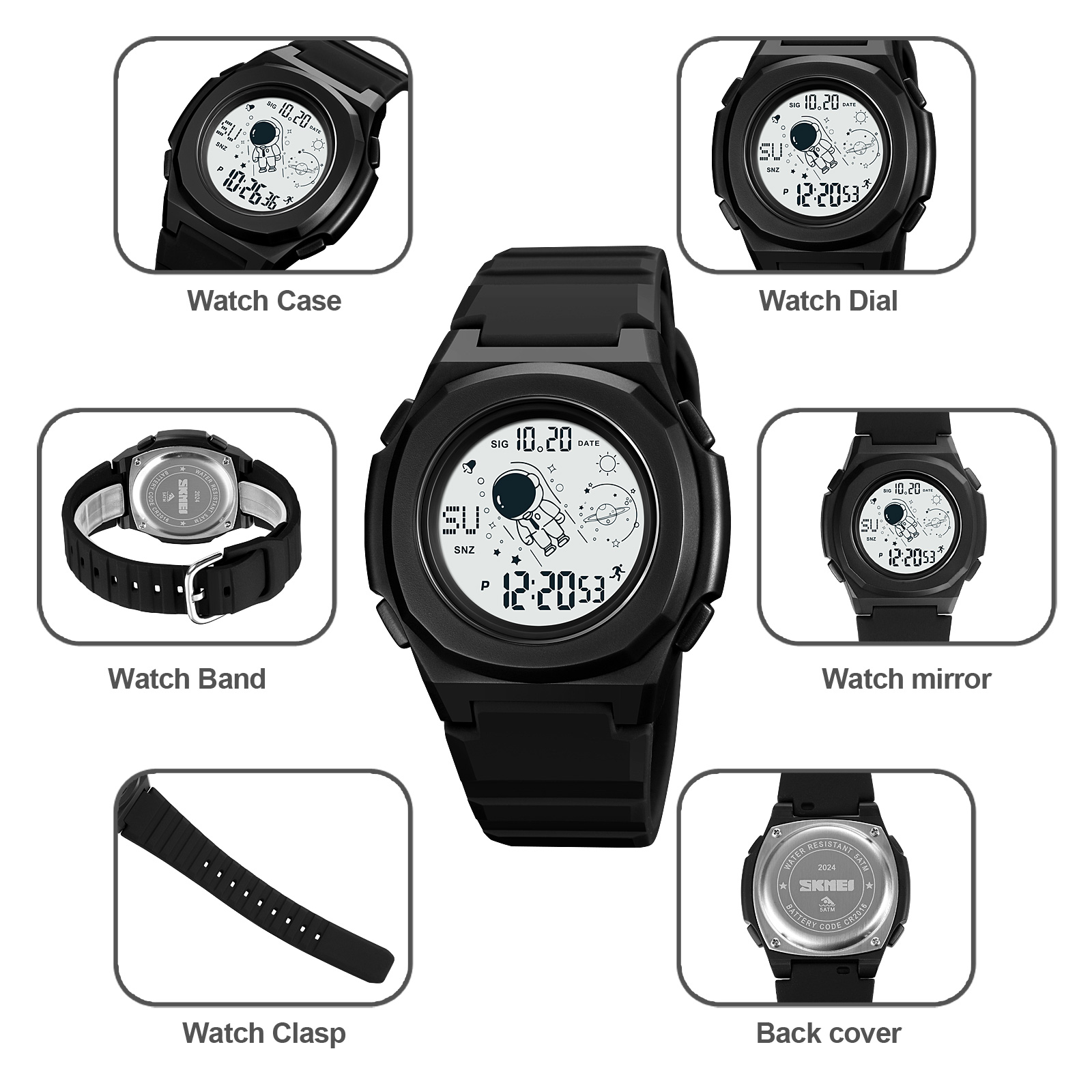 Wholesale sports electronic watches-Skmei Watch Manufacture Co.,Ltd