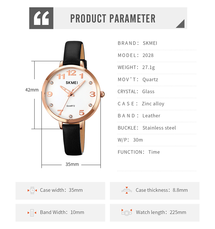 ladies watch-Skmei Watch Manufacture Co.,Ltd