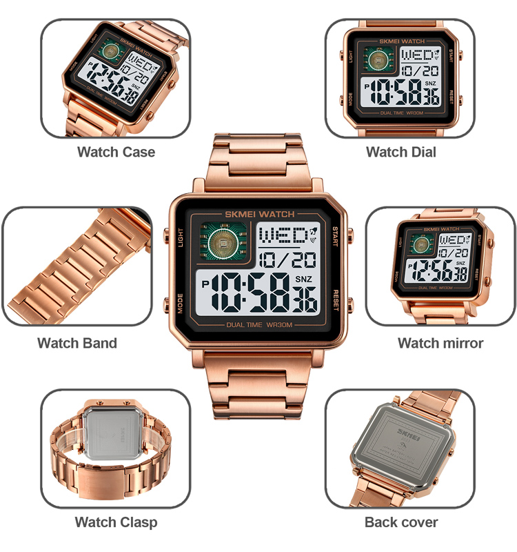 LCD digital watch-Skmei Watch Manufacture Co.,Ltd
