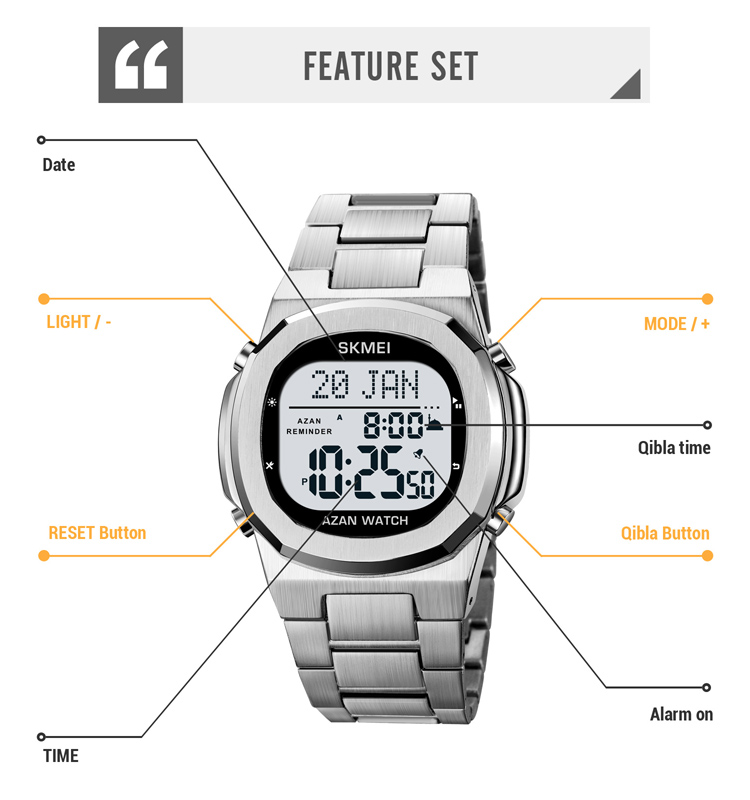 SKMEI qibla watch-Skmei Watch Manufacture Co.,Ltd