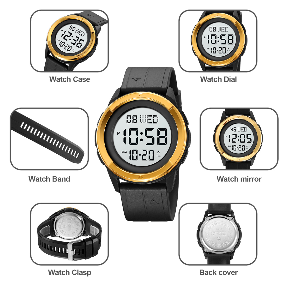 SKMEI 2047 Sports Watch