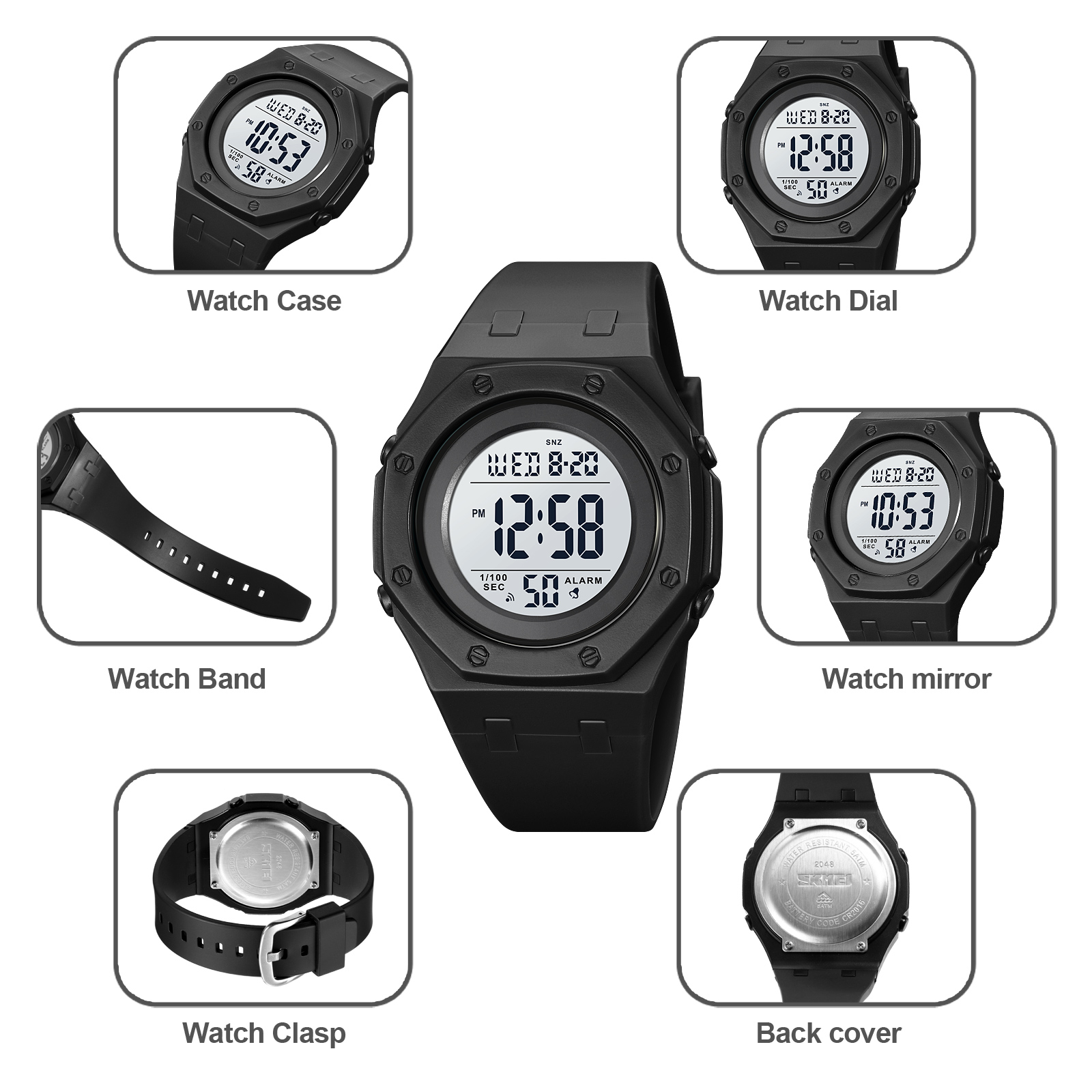 watches men wrist sports-Skmei Watch Manufacture Co.,Ltd