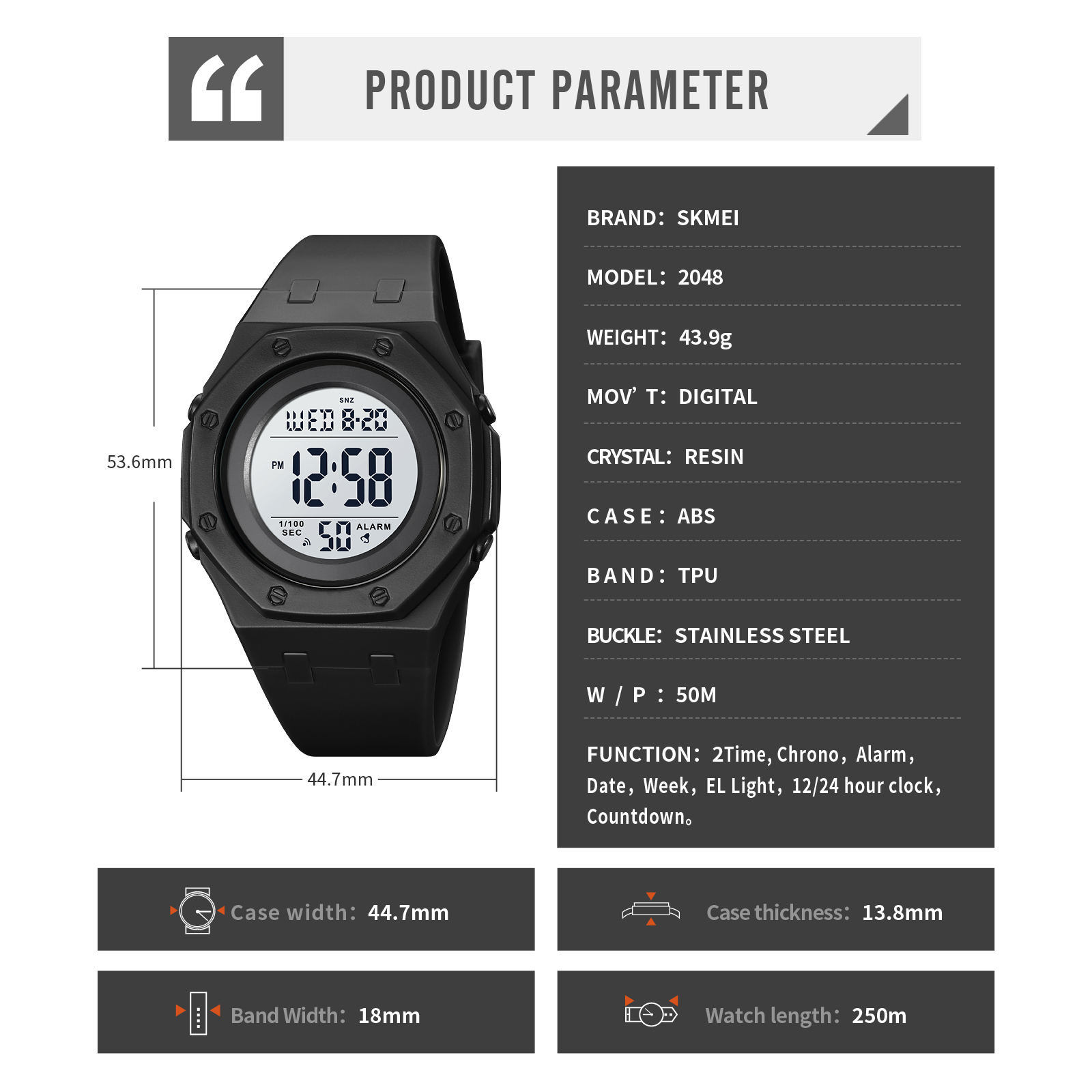 watches men wrist sports-Skmei Watch Manufacture Co.,Ltd