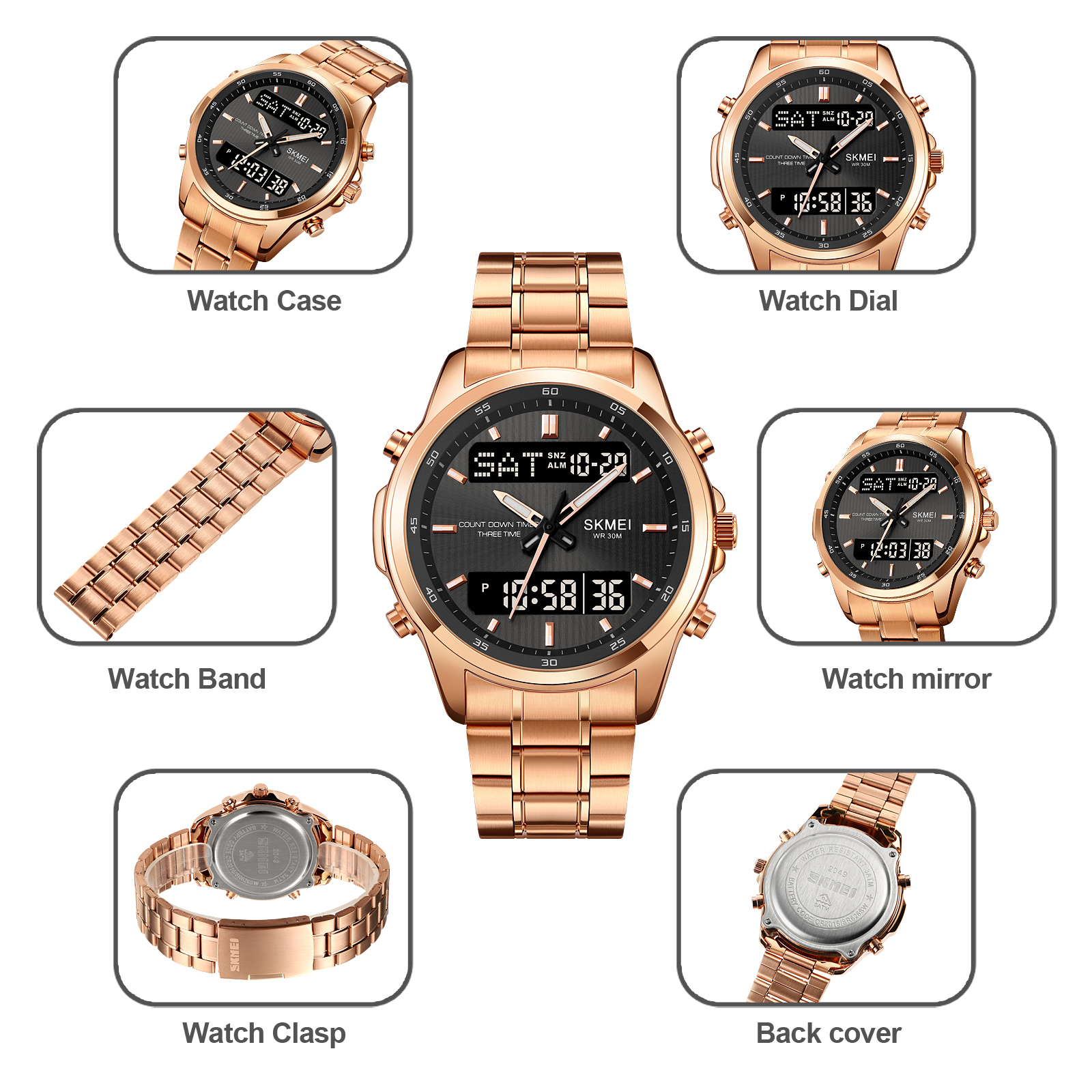 skmei gold watch-Skmei Watch Manufacture Co.,Ltd