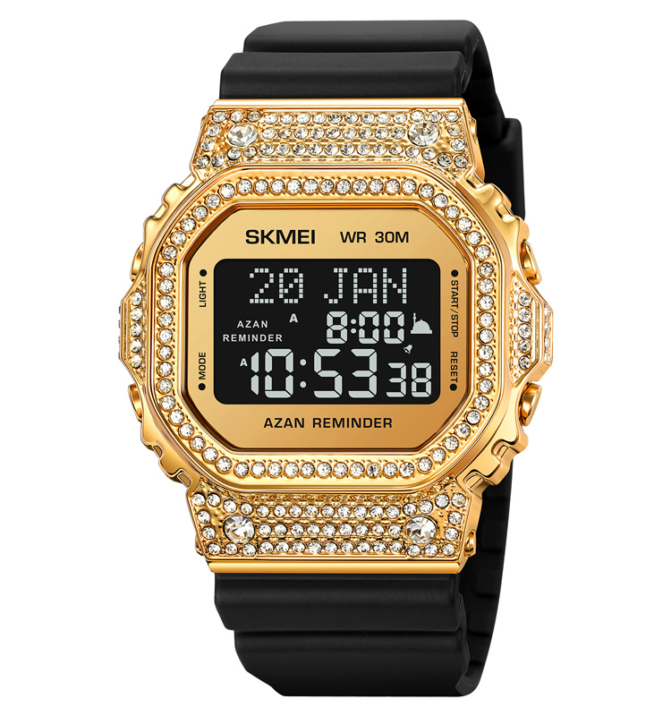 Digital muslim prayer watch-Skmei Watch Manufacture Co.,Ltd