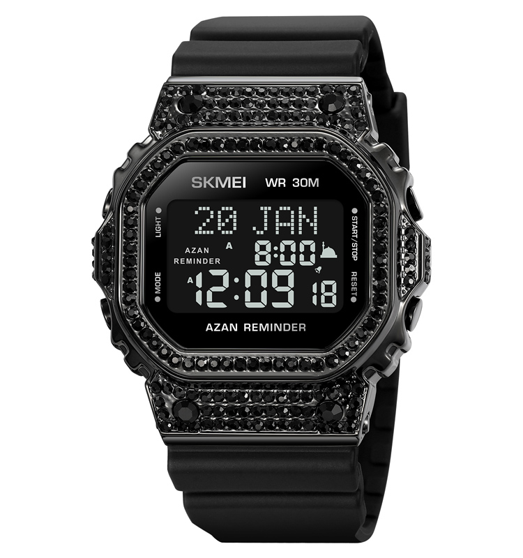 Digital muslim prayer watch-Skmei Watch Manufacture Co.,Ltd