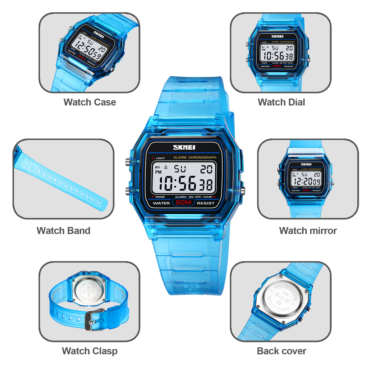 digital watch for women-Skmei Watch Manufacture Co.,Ltd