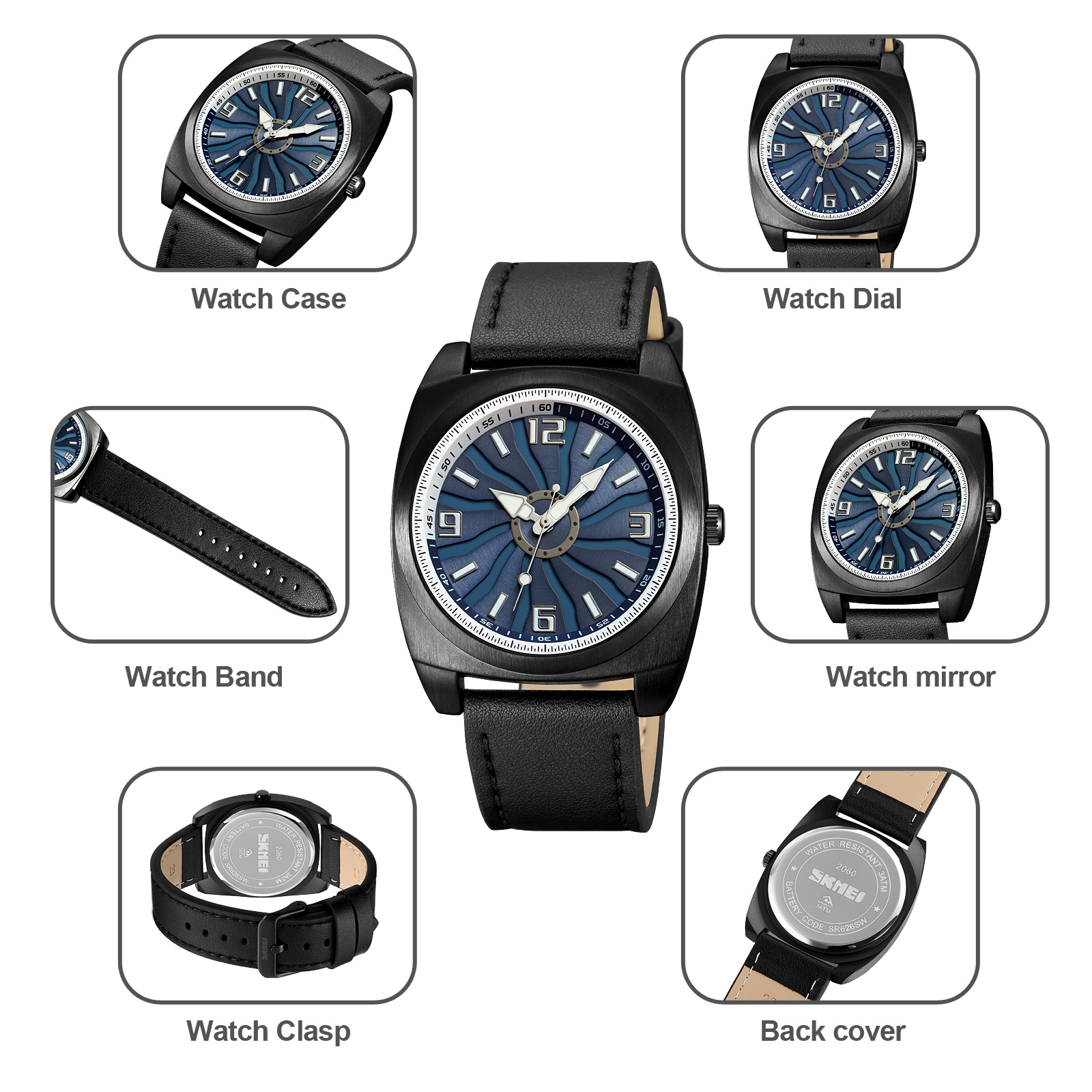 men wrist watches casual-Skmei Watch Manufacture Co.,Ltd