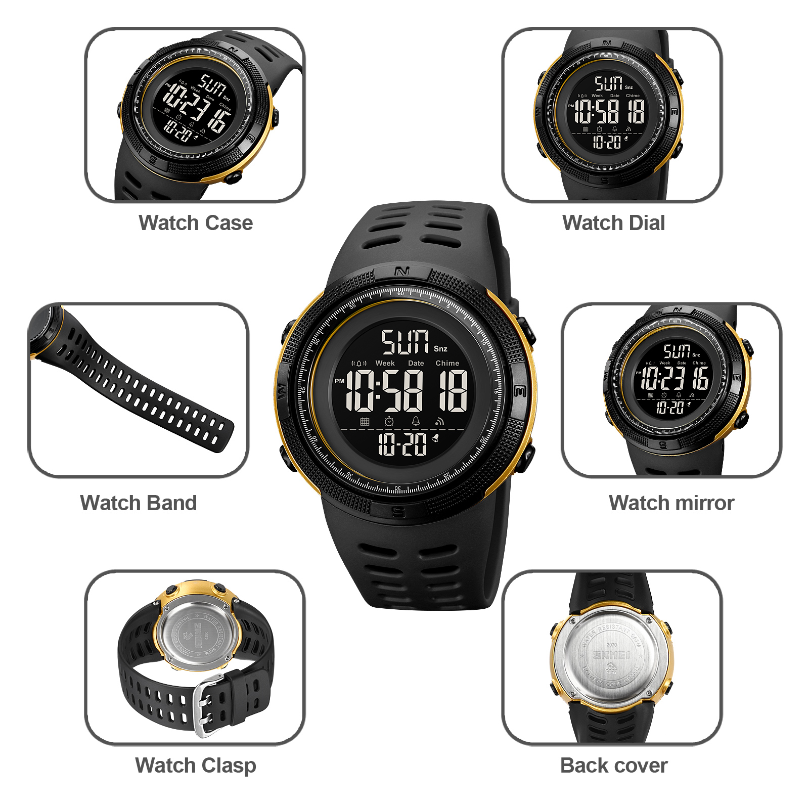 top-quality electronic watches-Skmei Watch Manufacture Co.,Ltd