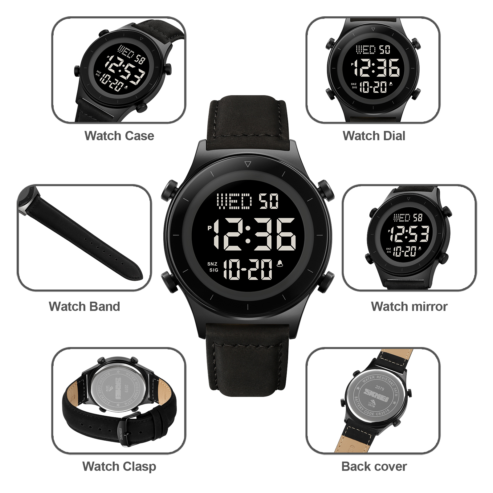 stainless steel sports watch-Skmei Watch Manufacture Co.,Ltd