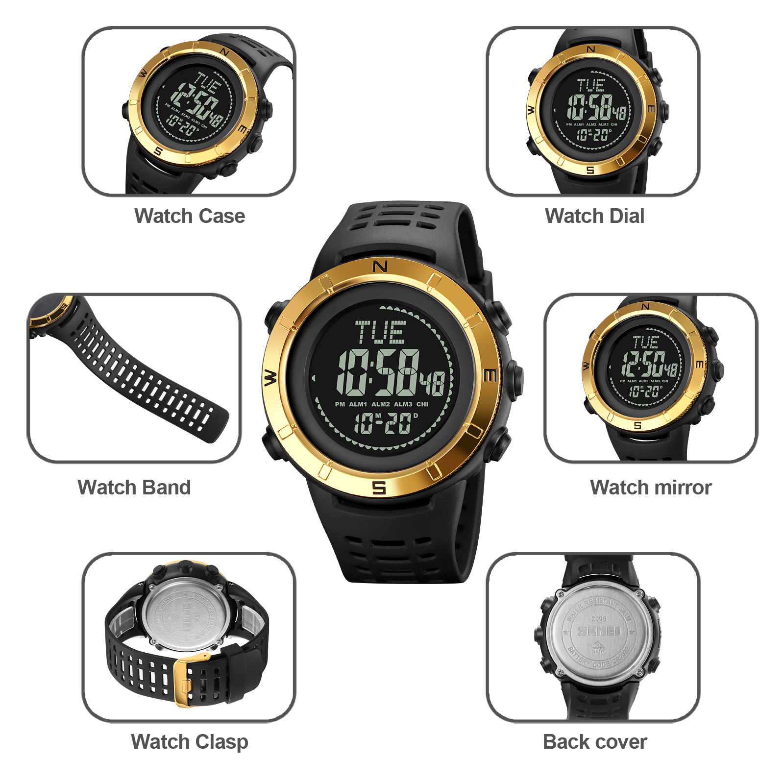 SKMEI 2096 Sports Watch-Skmei Watch Manufacture Co.,Ltd