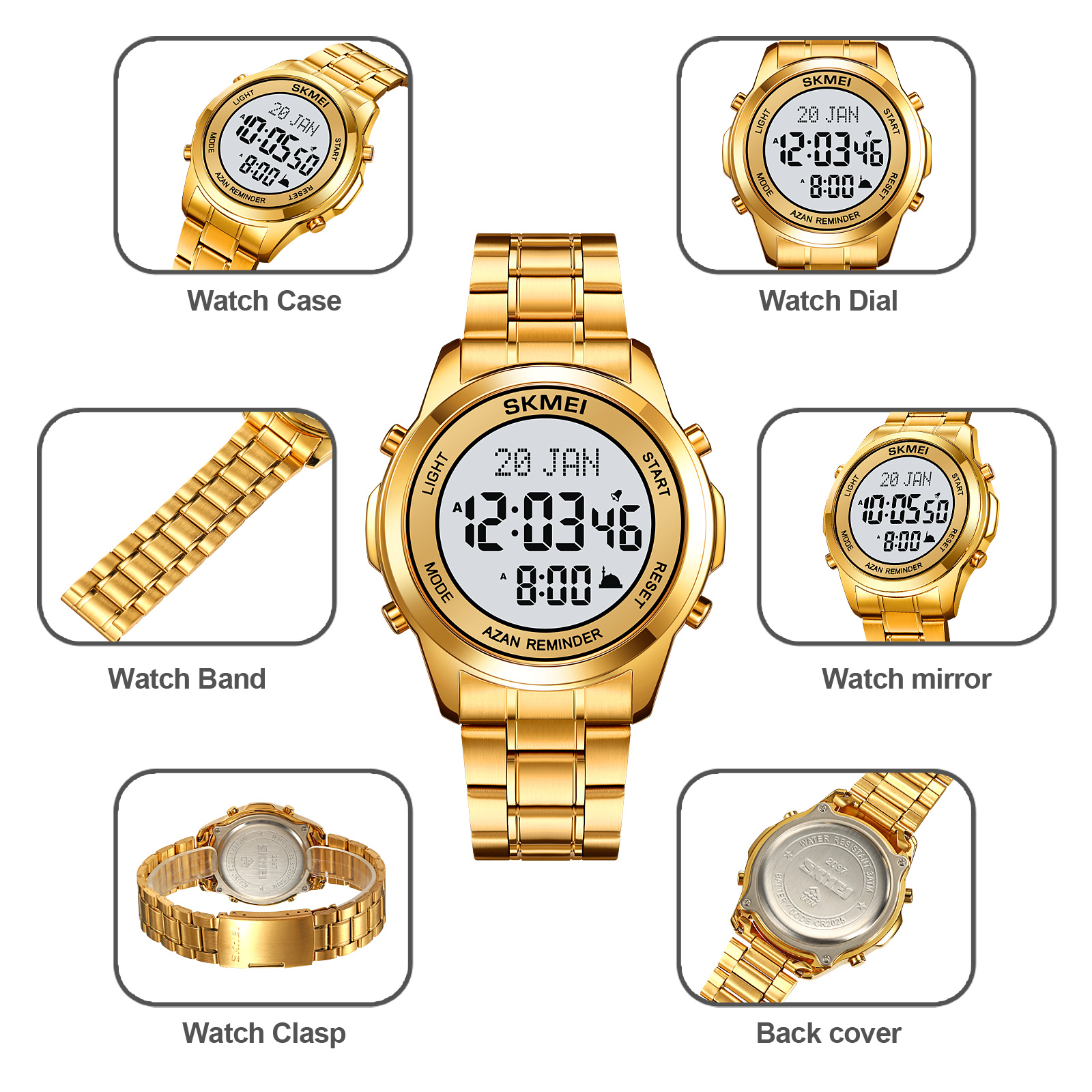 SKMEI Muslim Azan Watch-Skmei Watch Manufacture Co.,Ltd