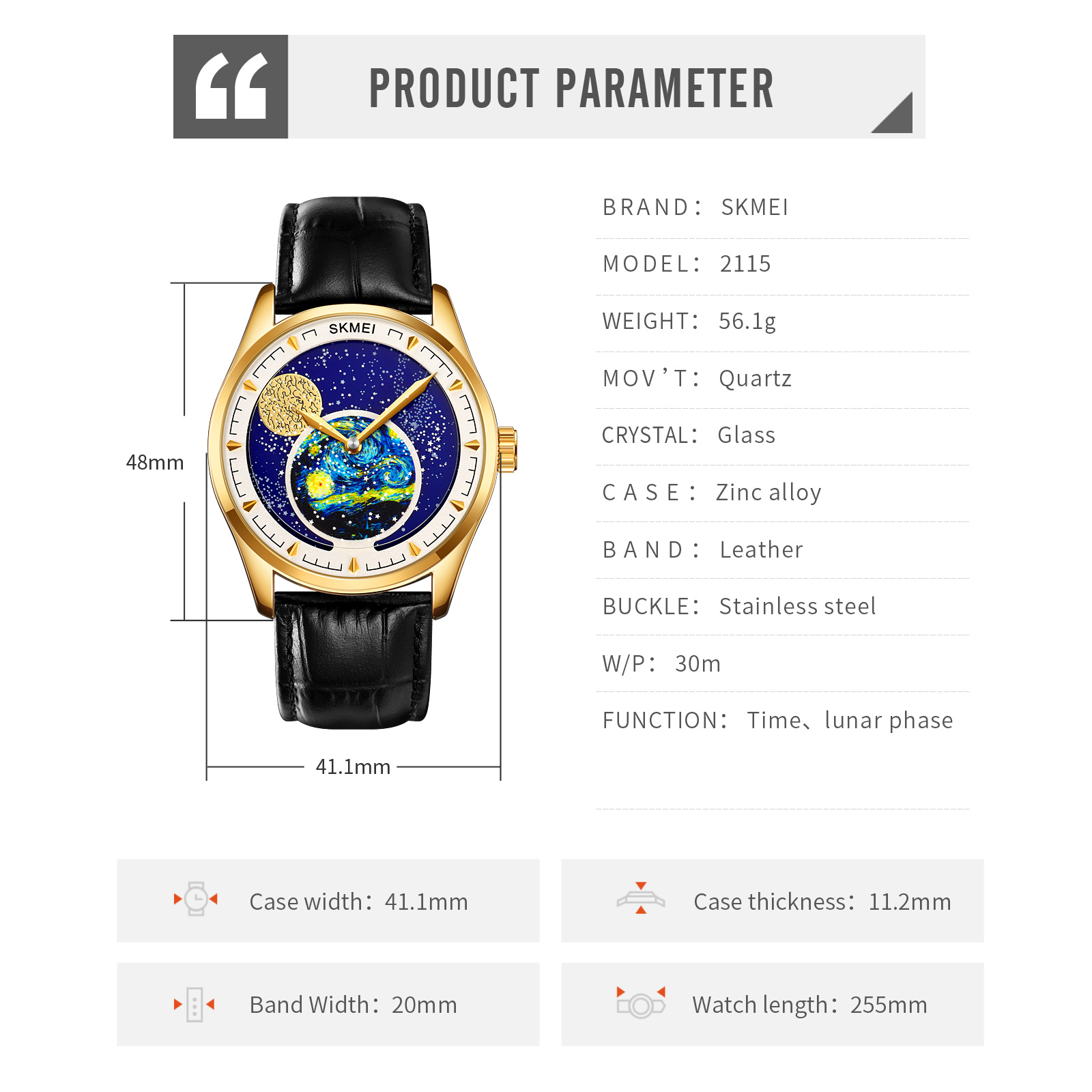 SKMEI 2115-Skmei Watch Manufacture Co.,Ltd