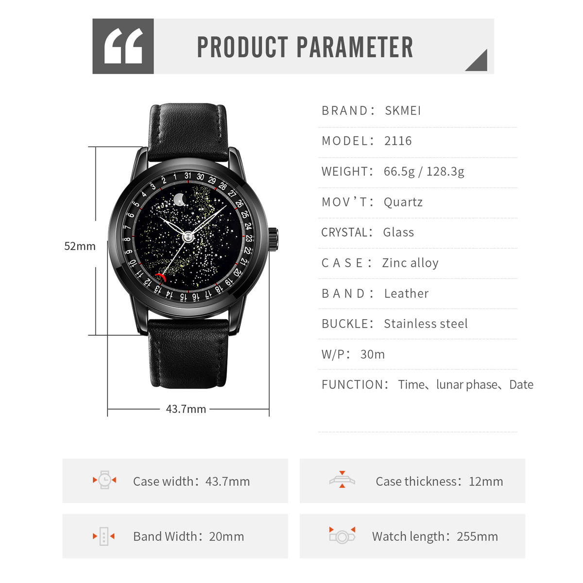 SKMEI 2116-Skmei Watch Manufacture Co.,Ltd