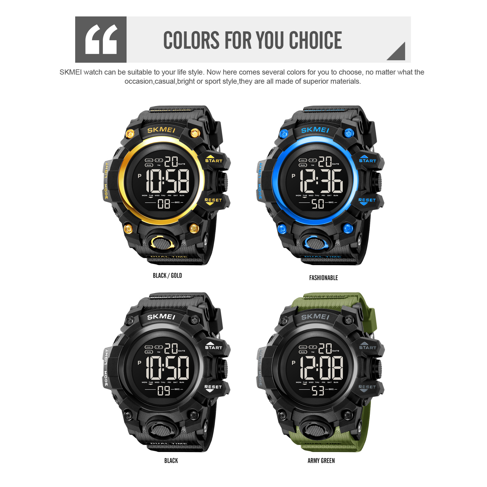 SKMEI 2140 digital watches