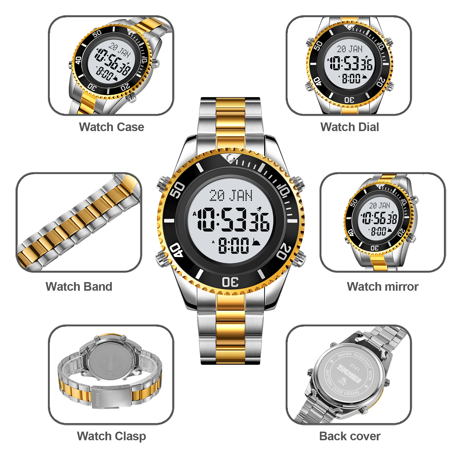 SKMEI 2141 Prayer Watch-Skmei Watch Manufacture Co.,Ltd