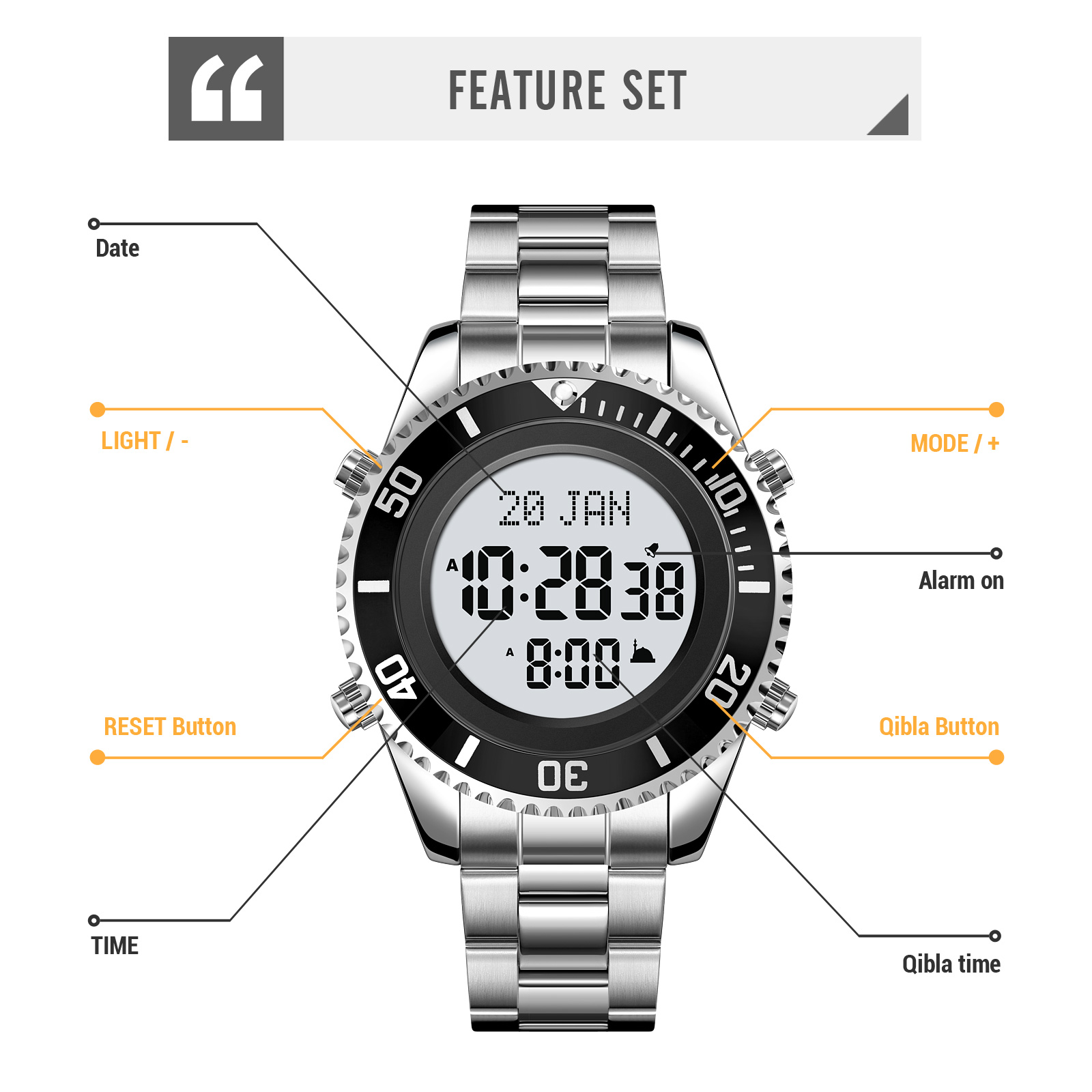 SKMEI 2141 Prayer Watch-Skmei Watch Manufacture Co.,Ltd