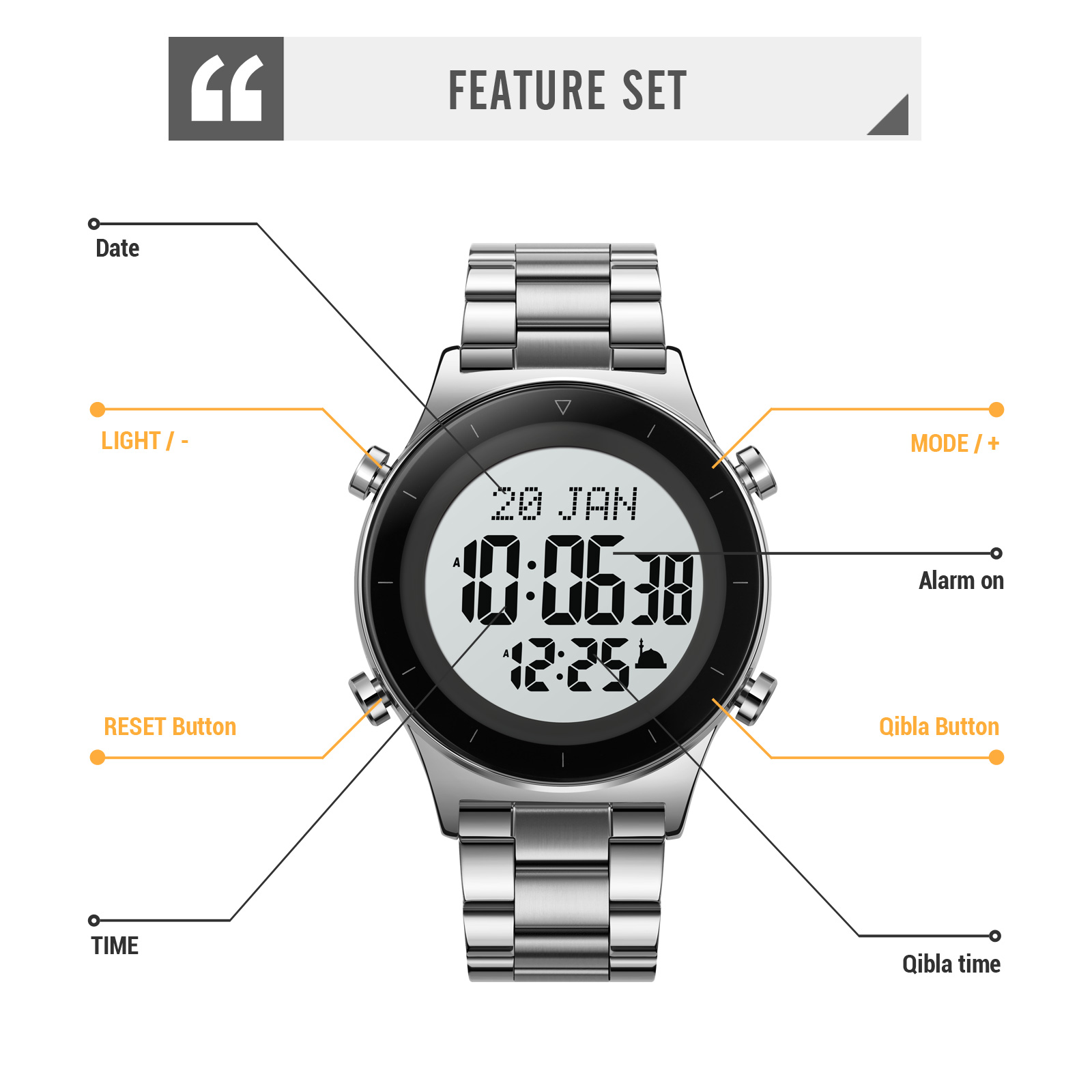 SKMEI 2142 Qibla Watch-Skmei Watch Manufacture Co.,Ltd