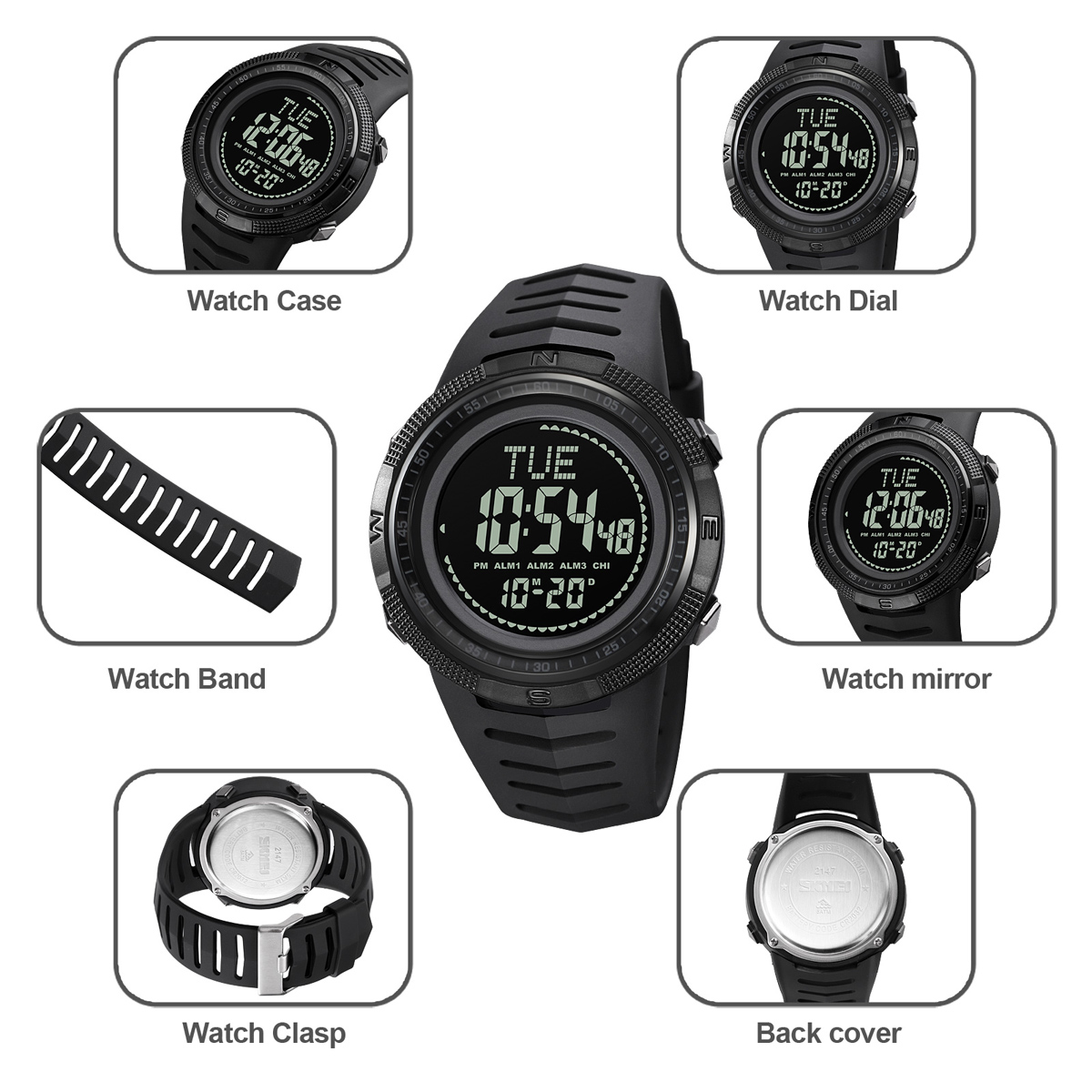 SKMEI 2147 digital watch
