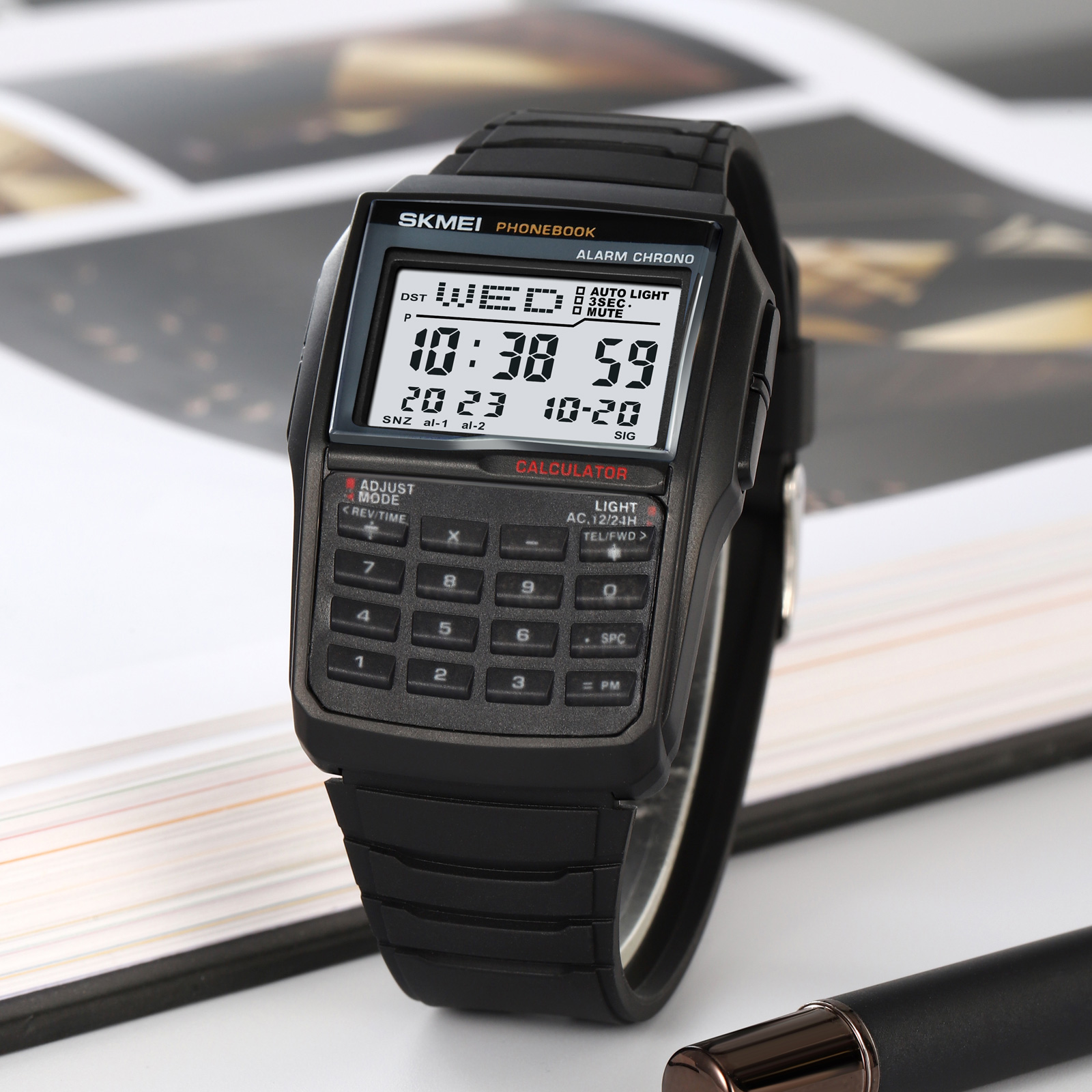 SKMEI 2255 CALCULATOR DIGITAL WATCH
