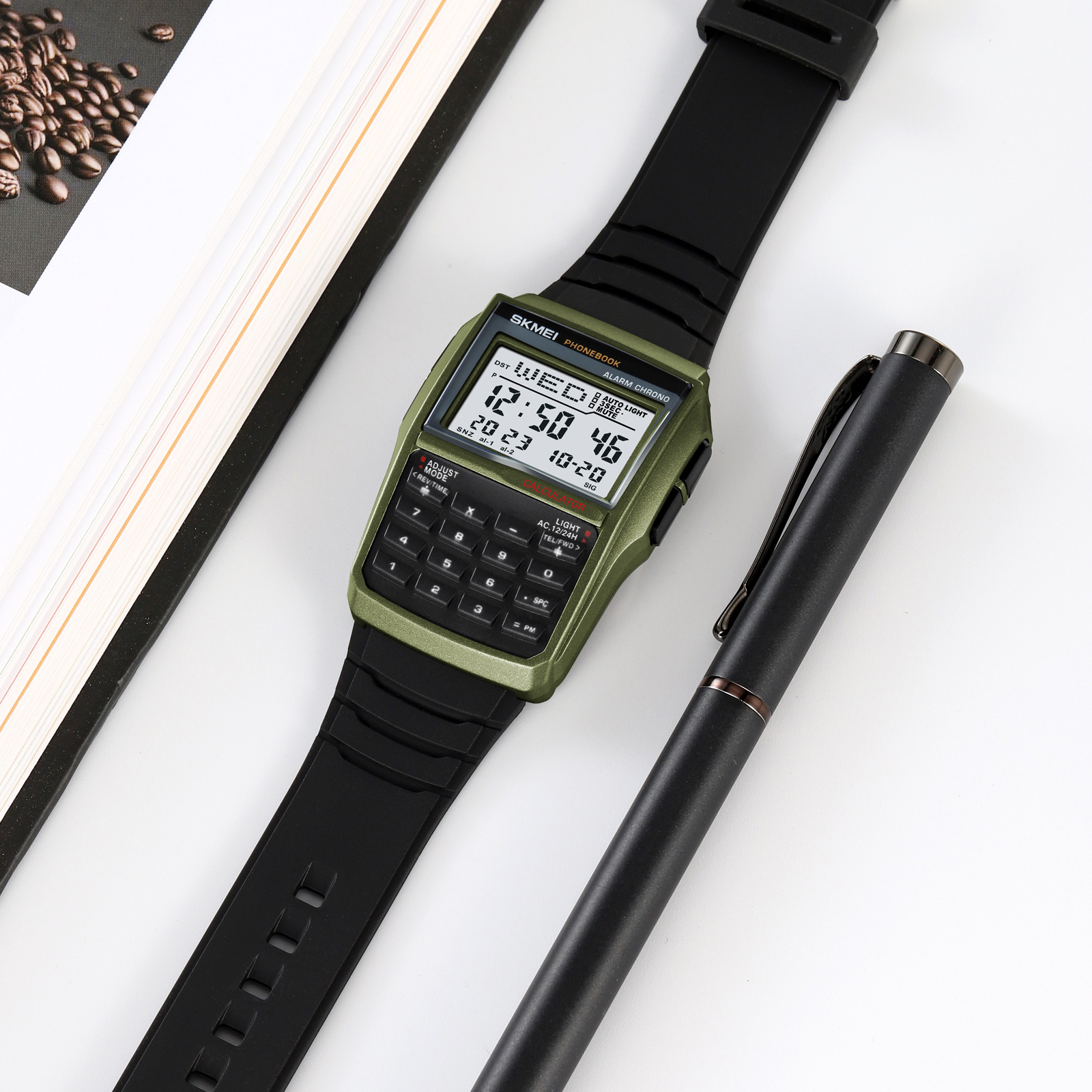 SKMEI 2255 CALCULATOR DIGITAL WATCH