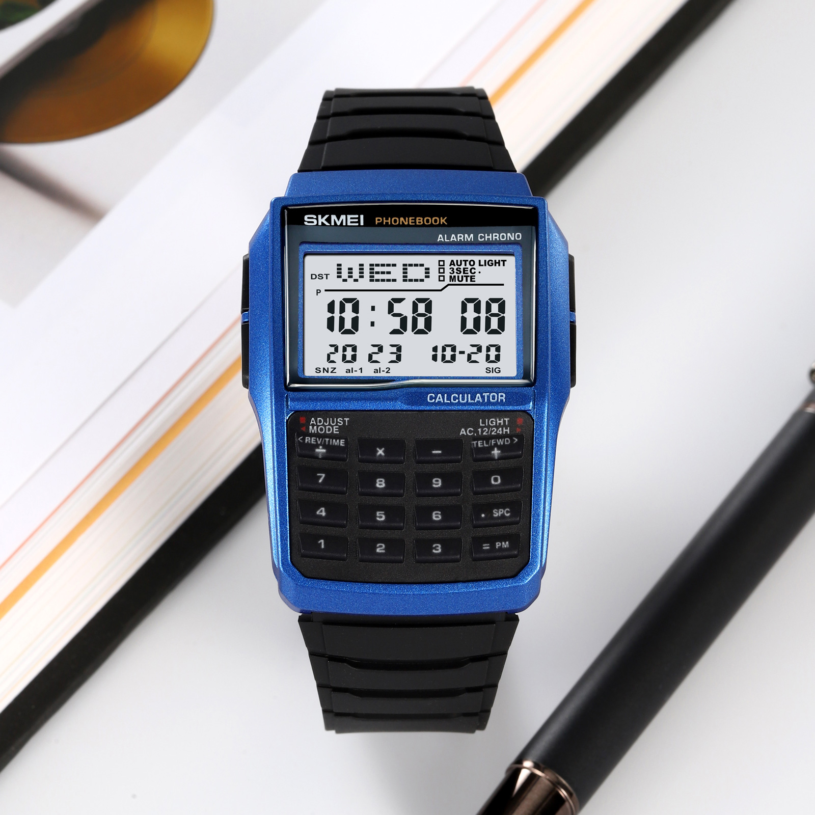 SKMEI 2255 CALCULATOR DIGITAL WATCH