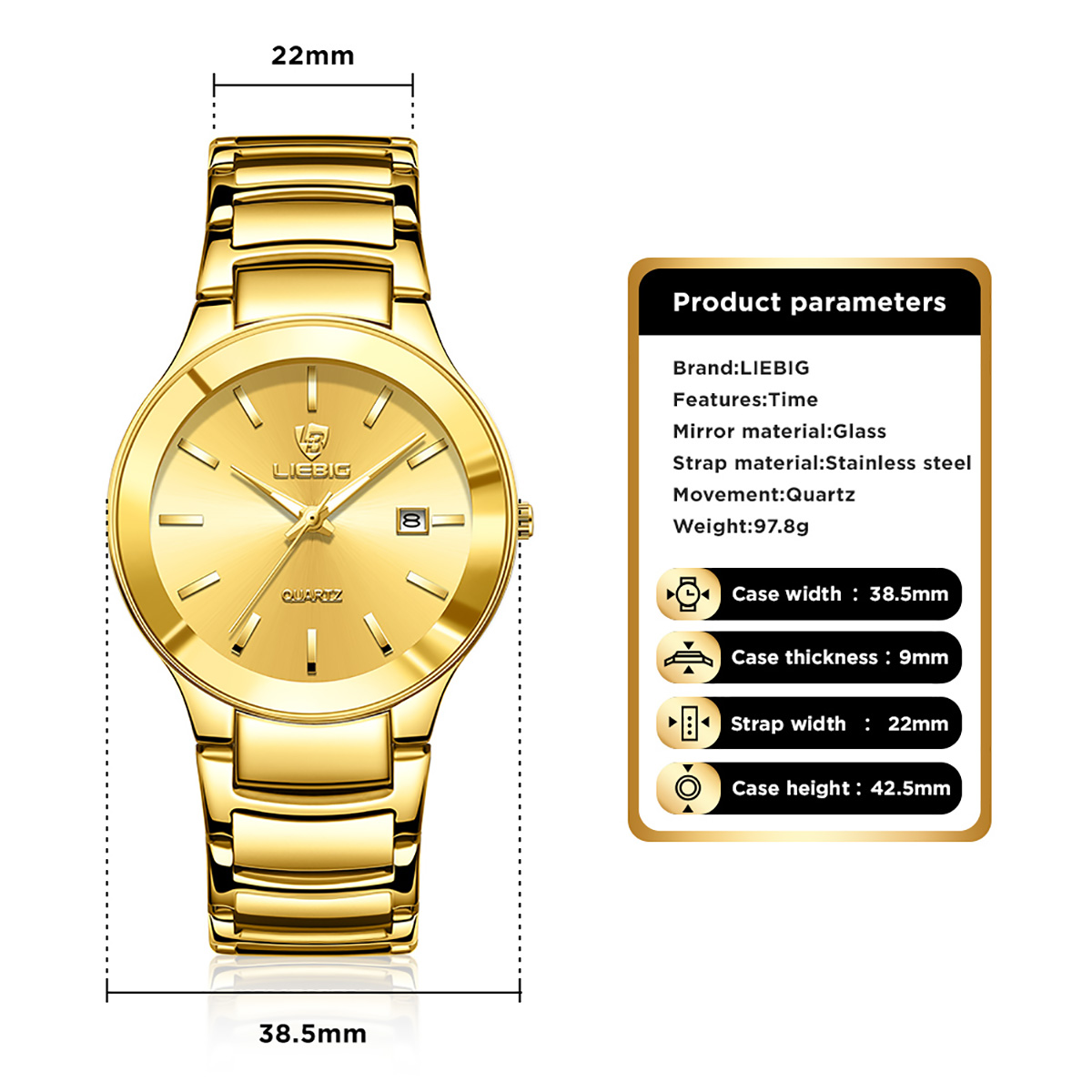 L1034-Man and Women Watches