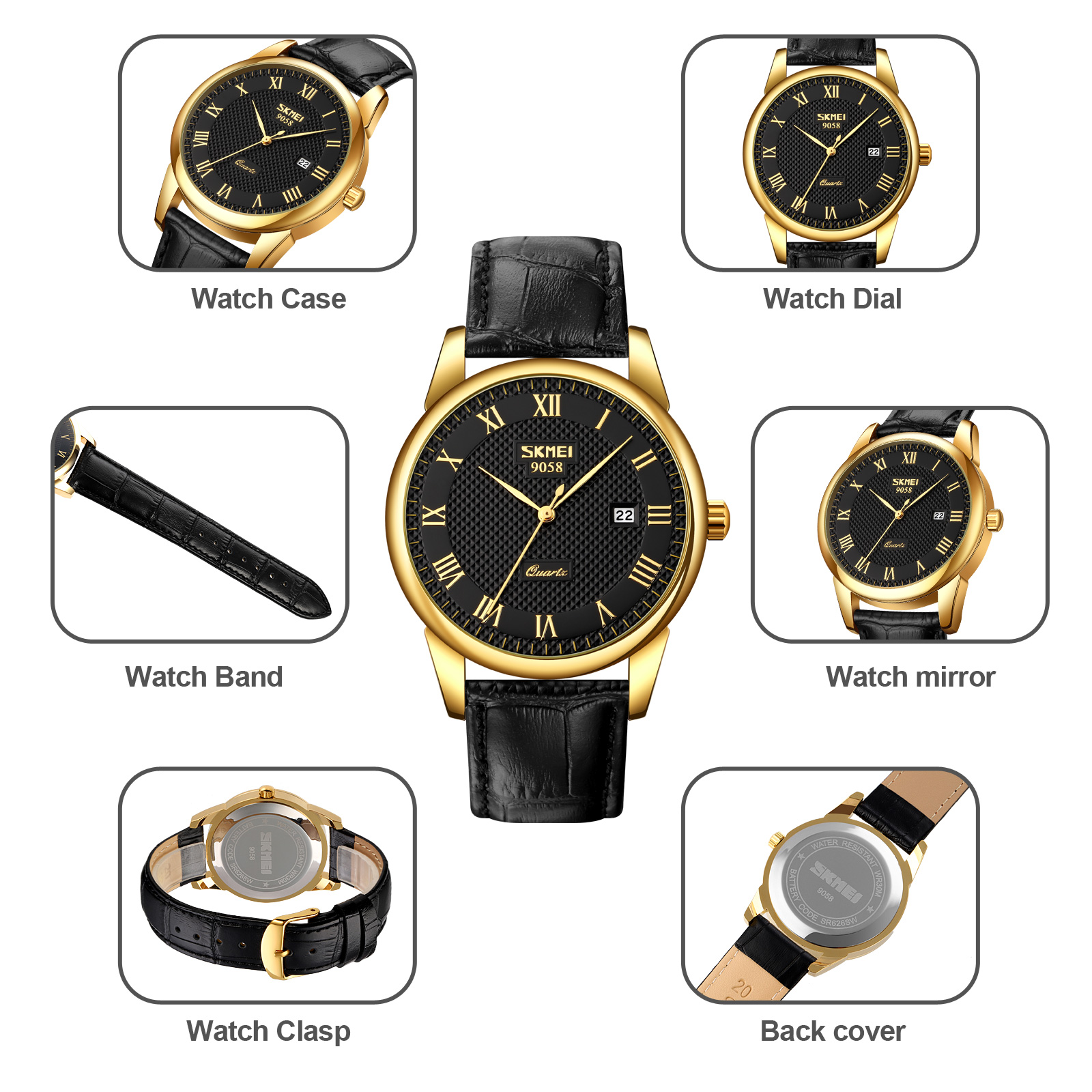 couple watches men women wristwatch lover-Skmei Watch Manufacture Co.,Ltd
