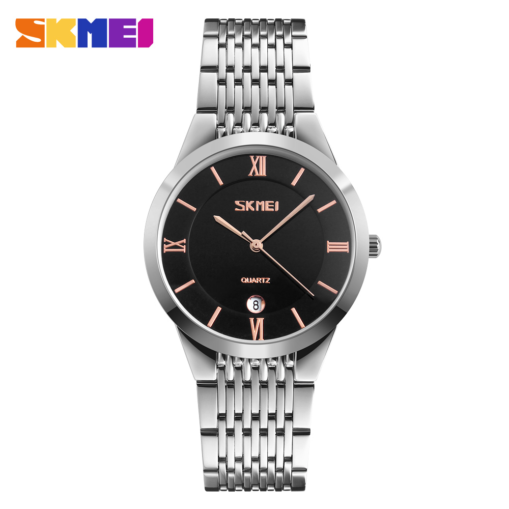 quartz watch stainless steel back water resistant-Skmei Watch Manufacture Co.,Ltd