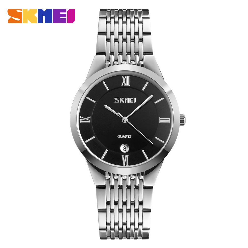 quartz watch stainless steel back water resistant-Skmei Watch Manufacture Co.,Ltd