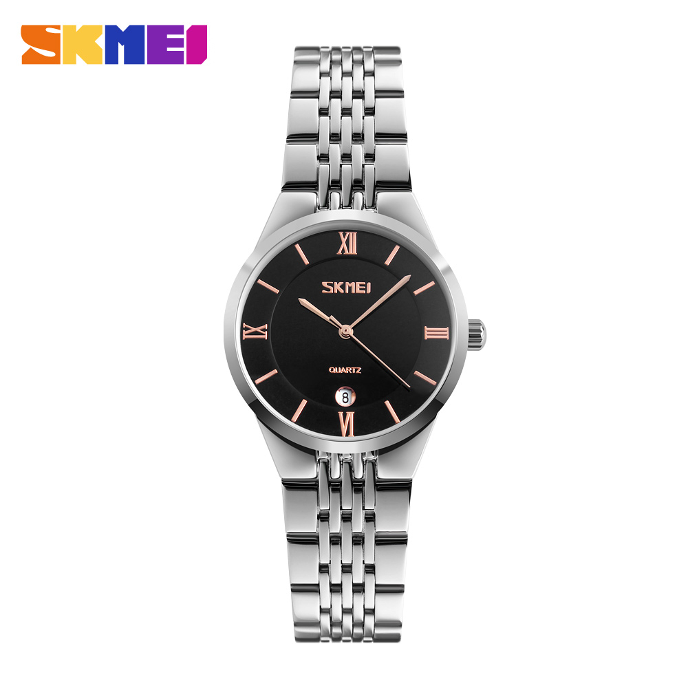 quartz watch stainless steel back water resistant-Skmei Watch Manufacture Co.,Ltd