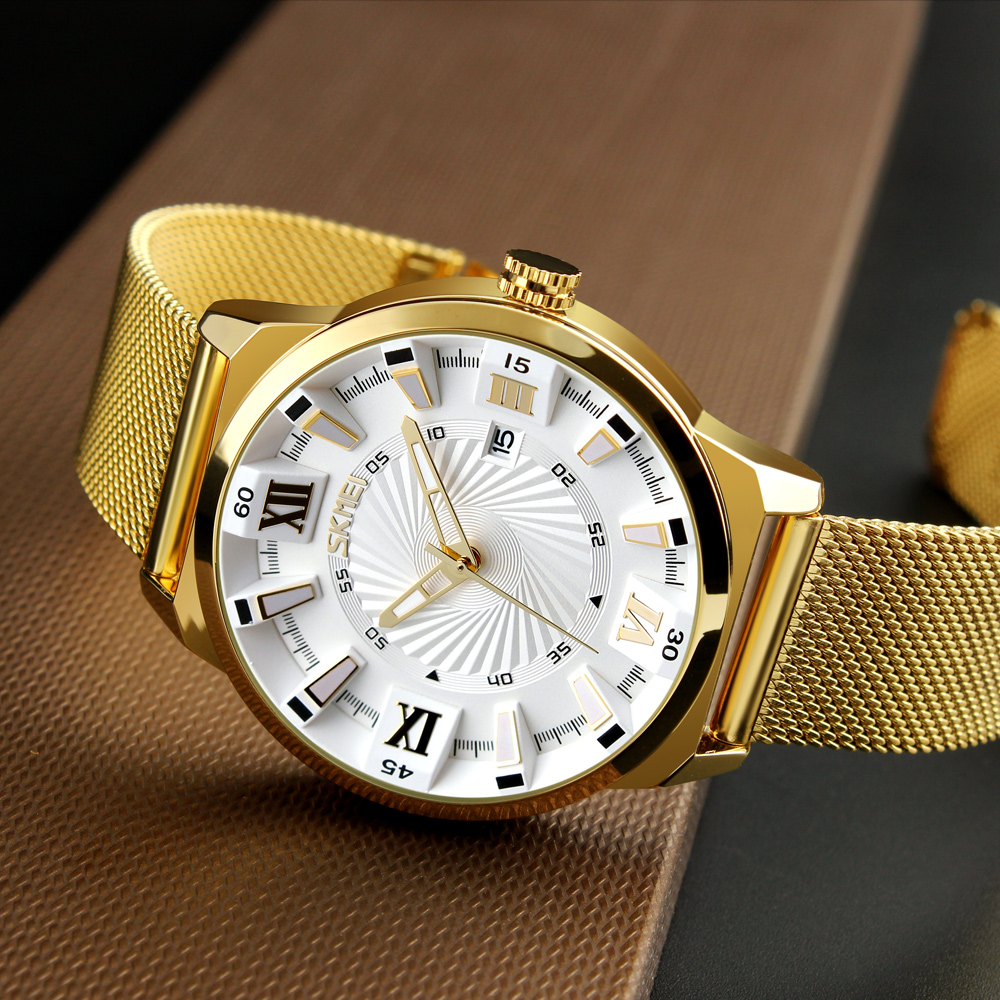 watches quartz gold colour-Skmei Watch Manufacture Co.,Ltd