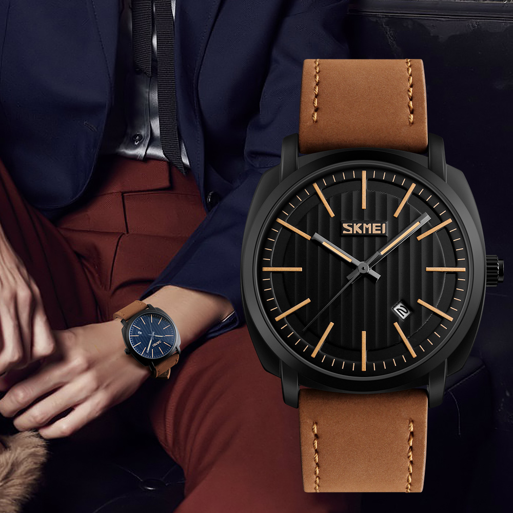 men quartz wristwatches wholesaler-Skmei Watch Manufacture Co.,Ltd