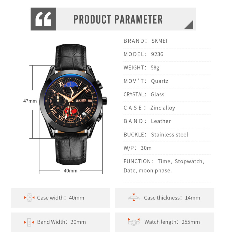 quartz wristwatches-Skmei Watch Manufacture Co.,Ltd