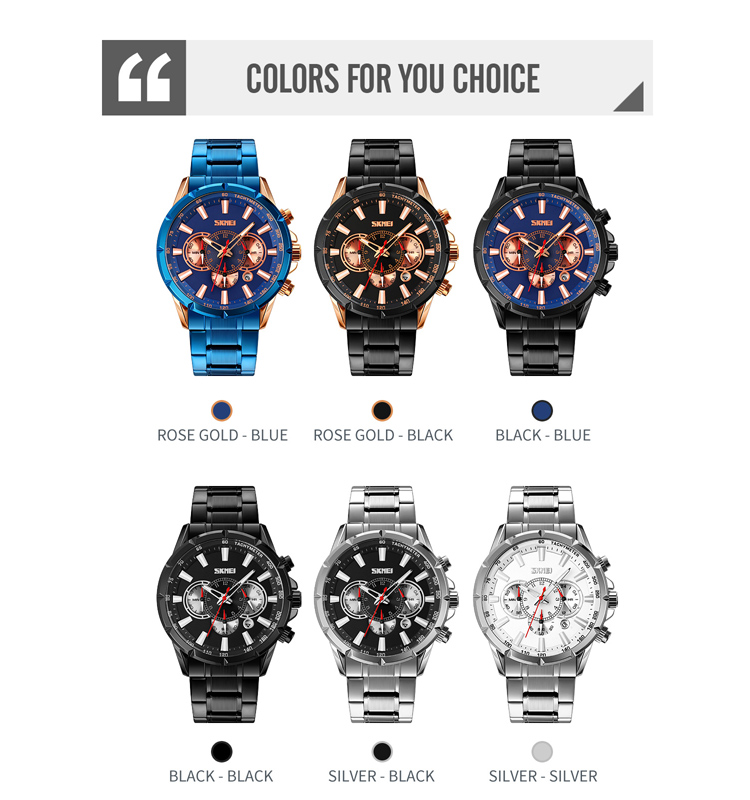 mens trend design quartz watch-Skmei Watch Manufacture Co.,Ltd