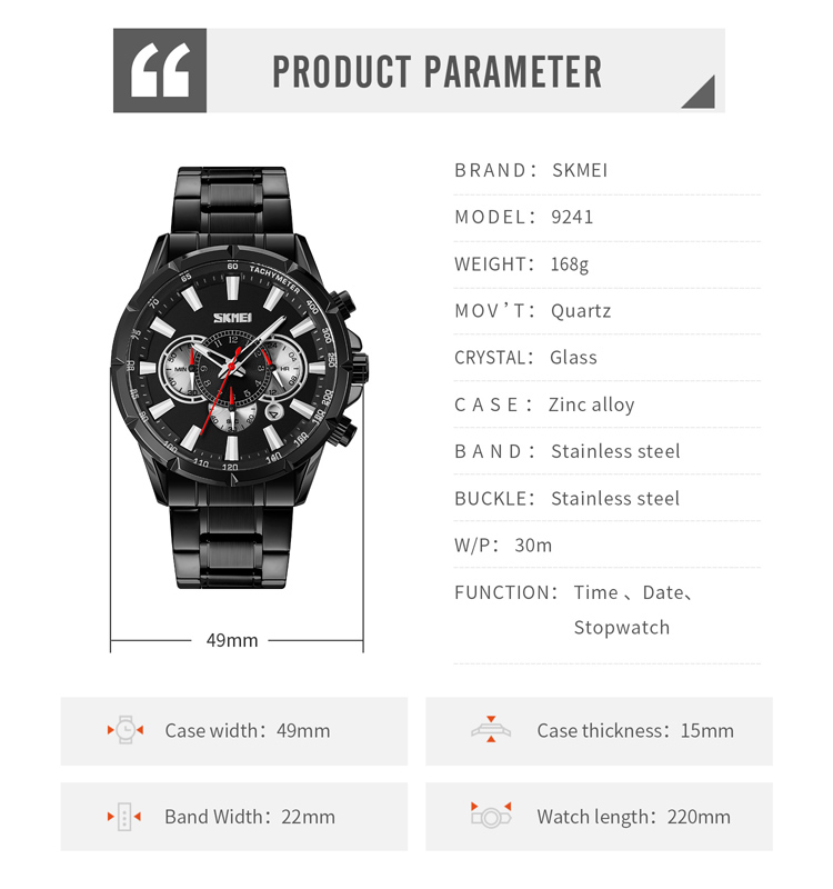 mens trend design quartz watch-Skmei Watch Manufacture Co.,Ltd