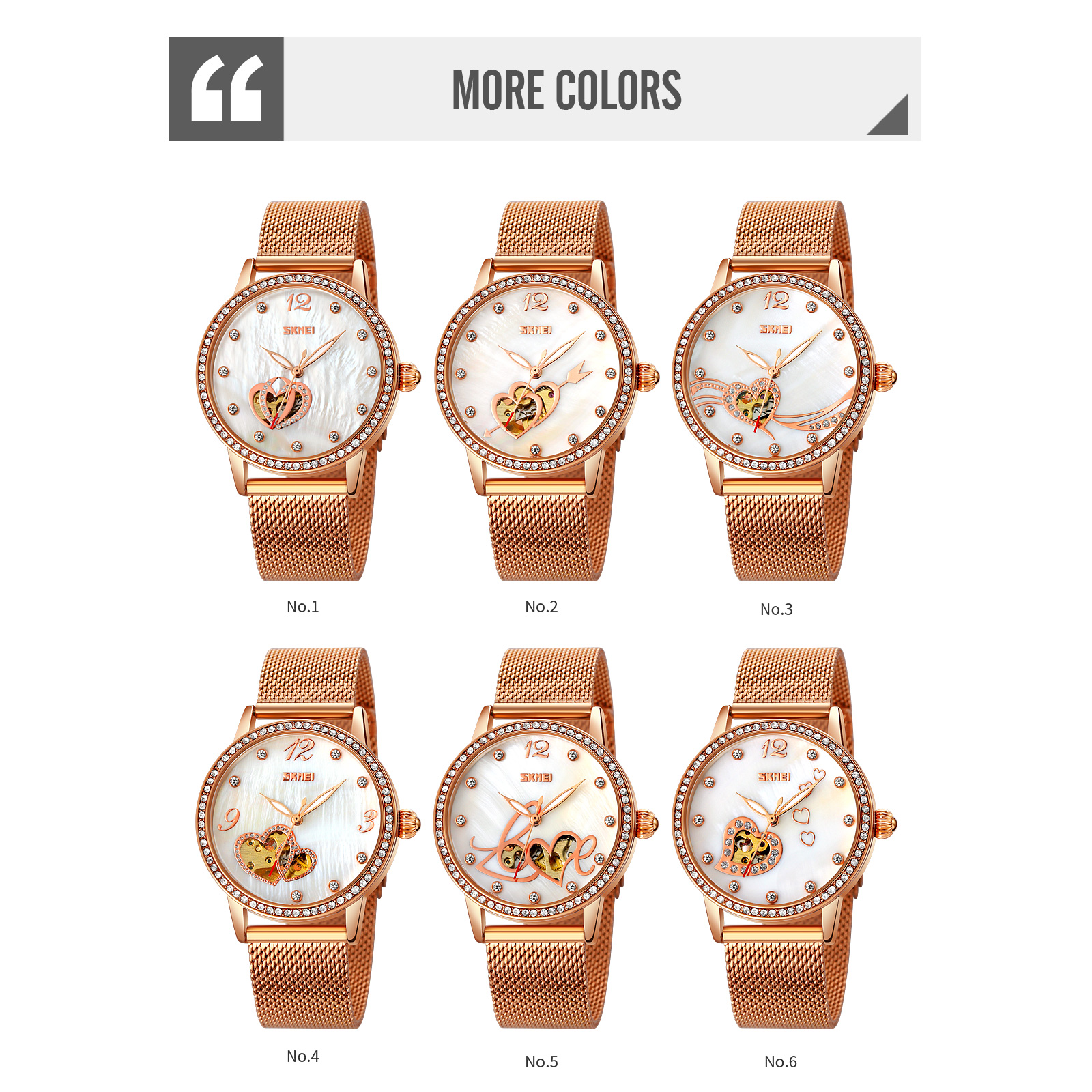 watch mechanical skeleton-Skmei Watch Manufacture Co.,Ltd