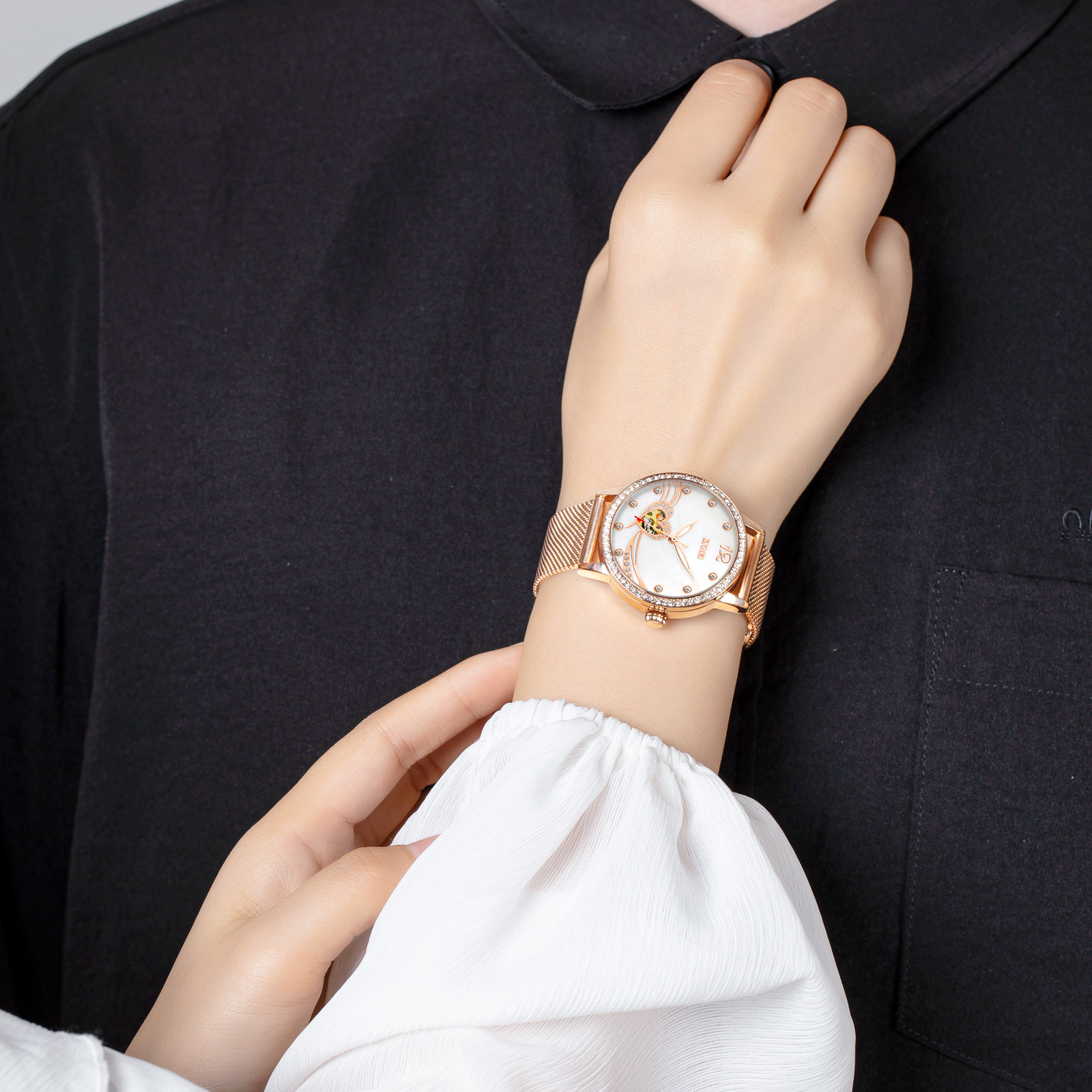 watch mechanical skeleton-Skmei Watch Manufacture Co.,Ltd