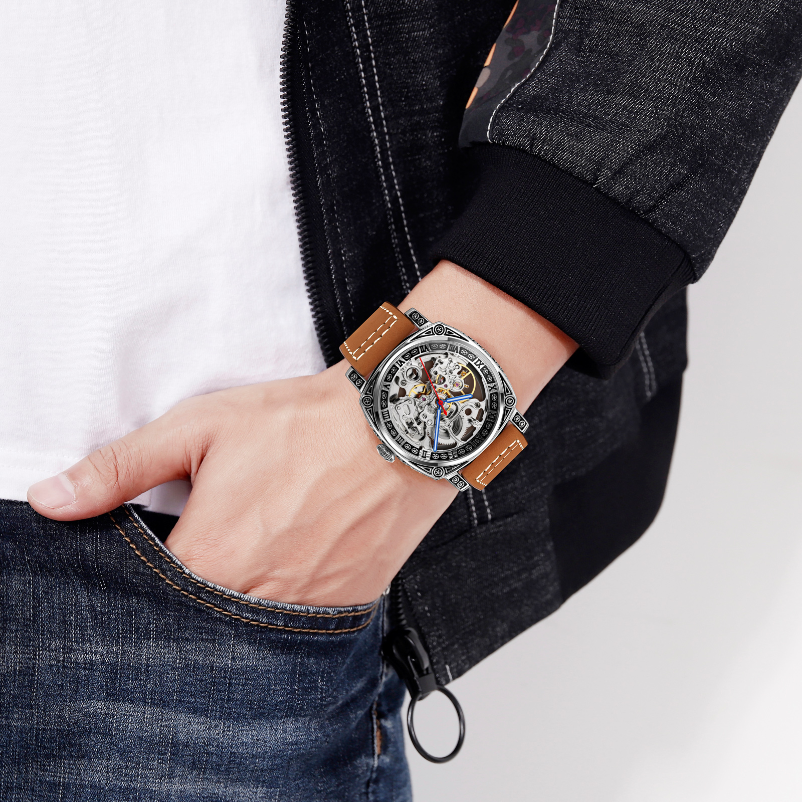 skeleton watch-Skmei Watch Manufacture Co.,Ltd