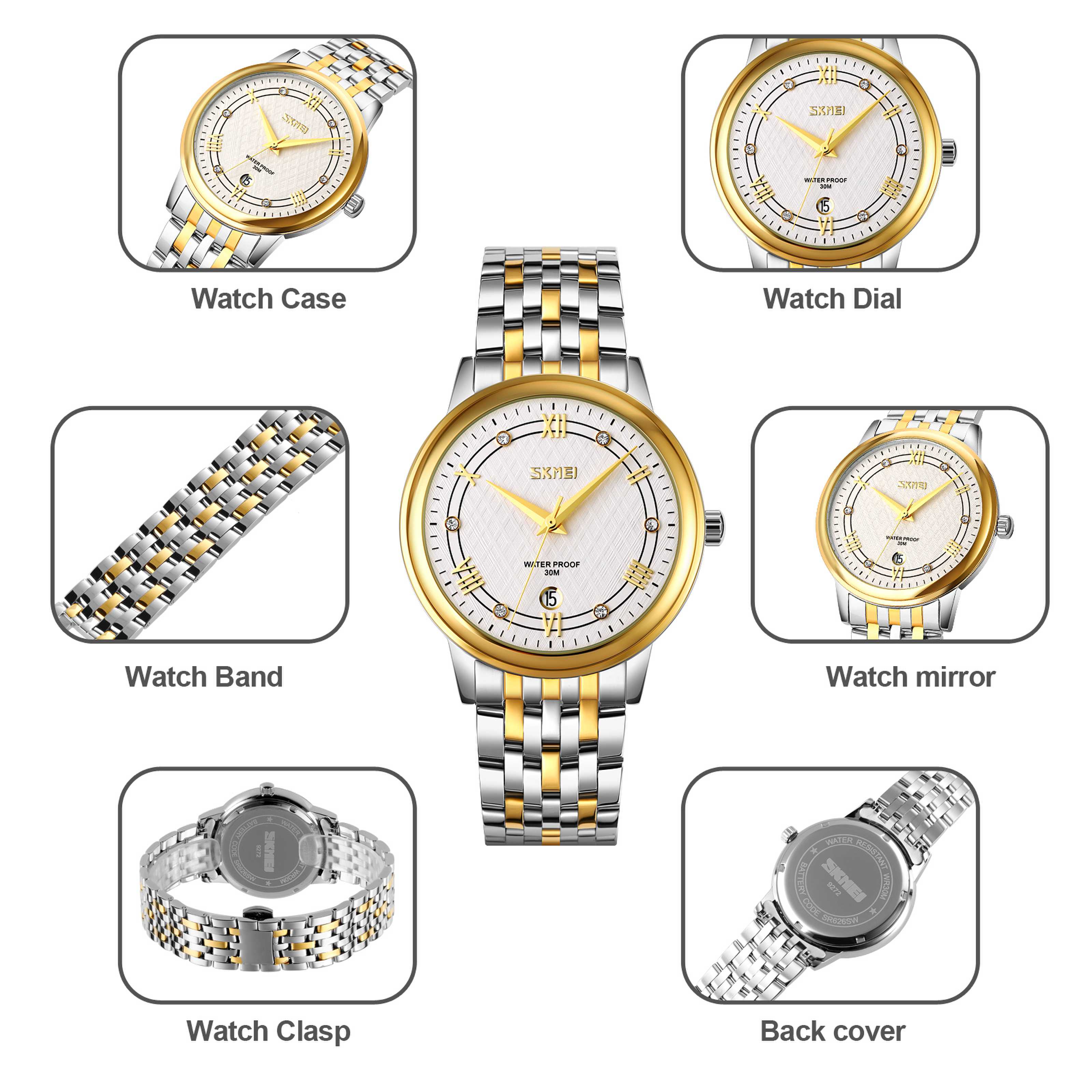 fashion wrist watch for couple-Skmei Watch Manufacture Co.,Ltd