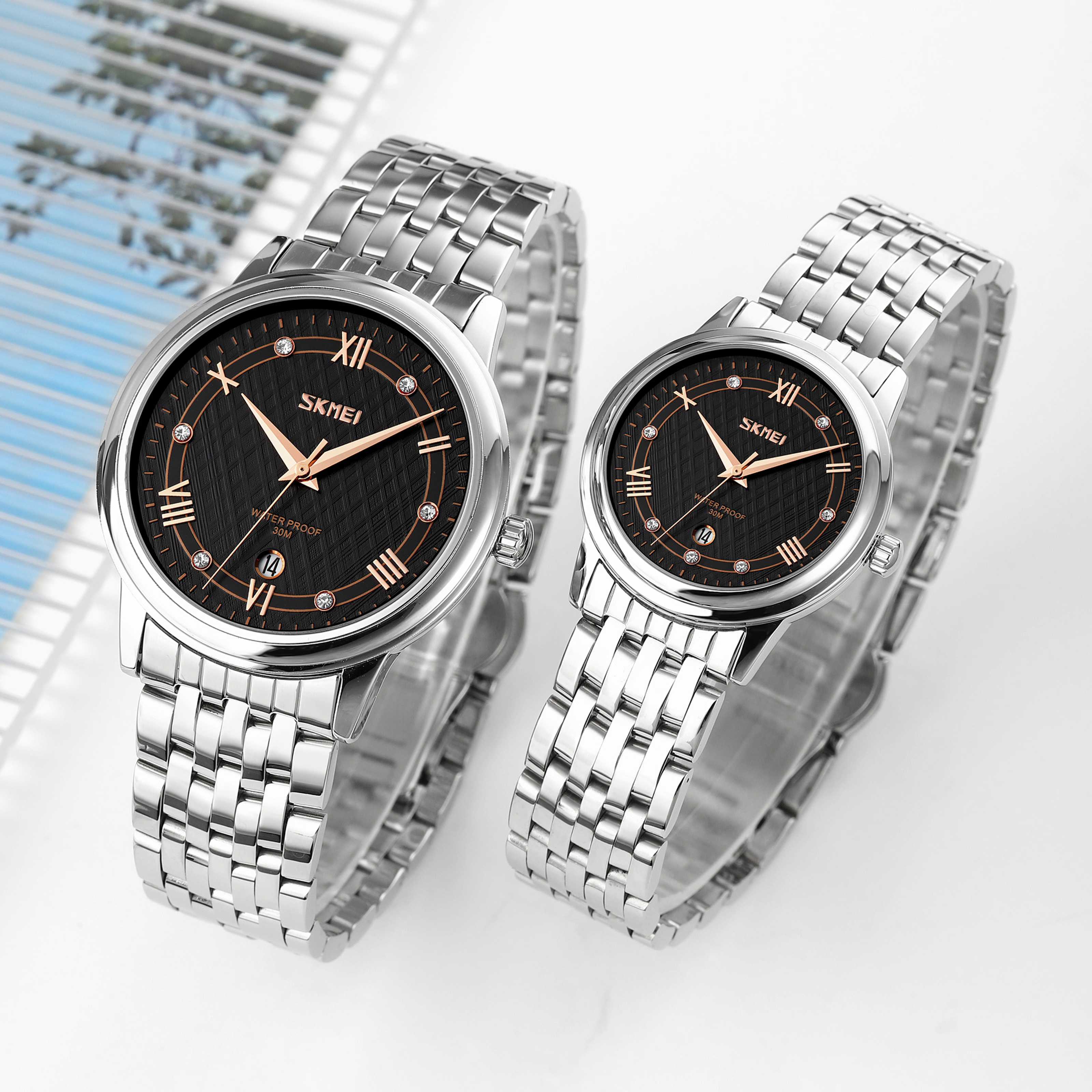 fashion wrist watch for couple-Skmei Watch Manufacture Co.,Ltd