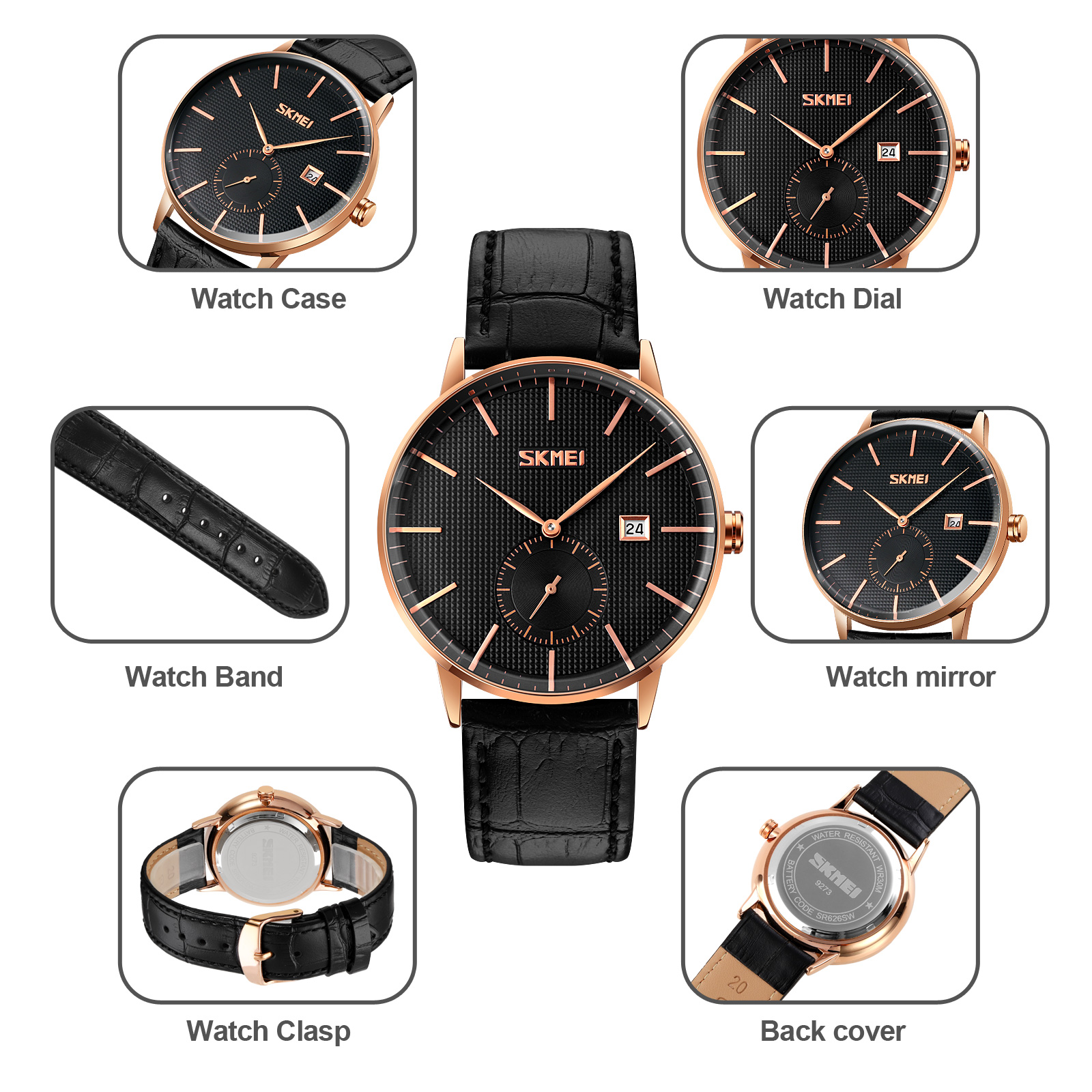 watches men wrist quartz-Skmei Watch Manufacture Co.,Ltd