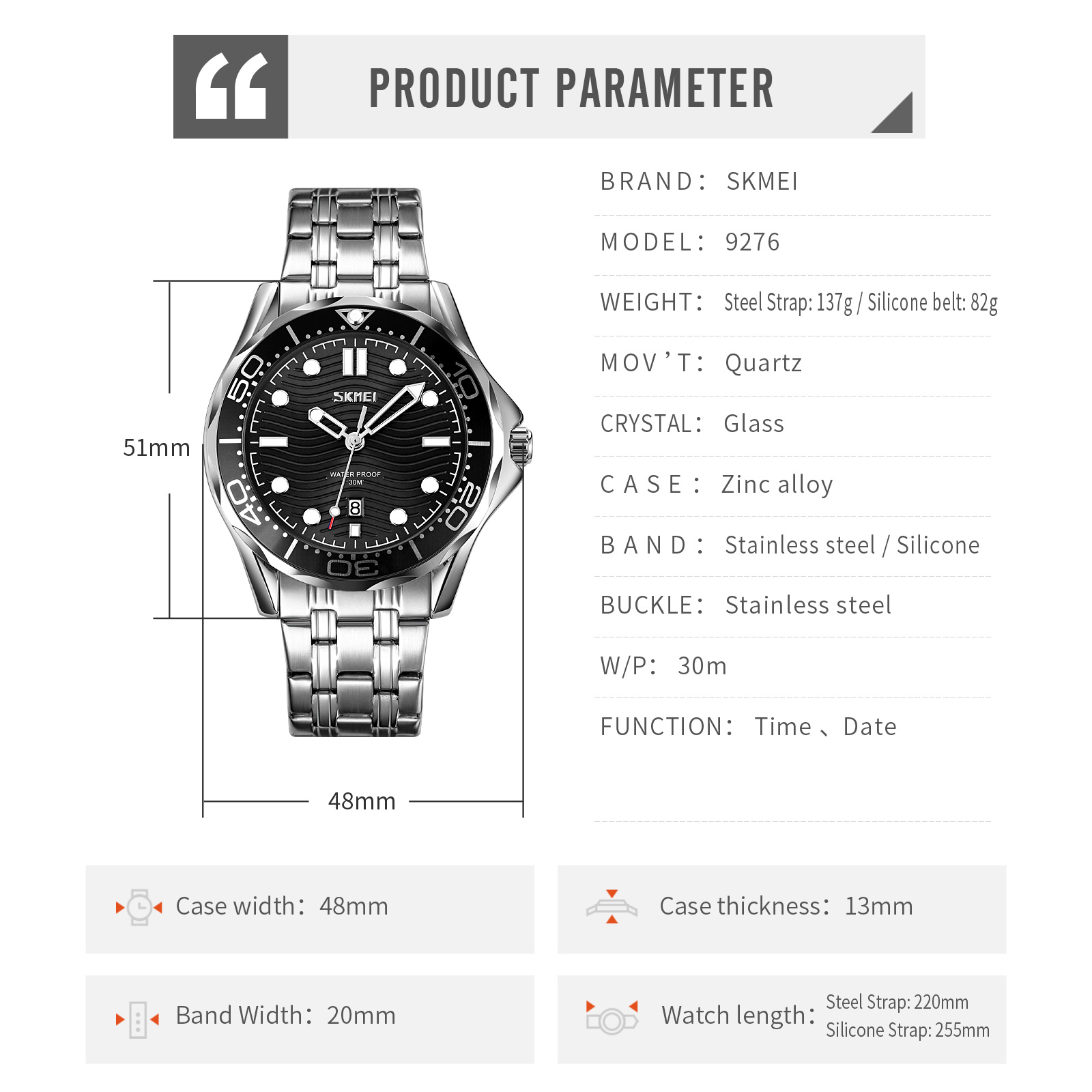 men wristwatch quartz-Skmei Watch Manufacture Co.,Ltd