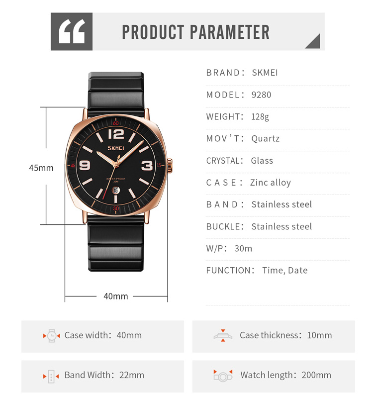 male wrist watch-Skmei Watch Manufacture Co.,Ltd