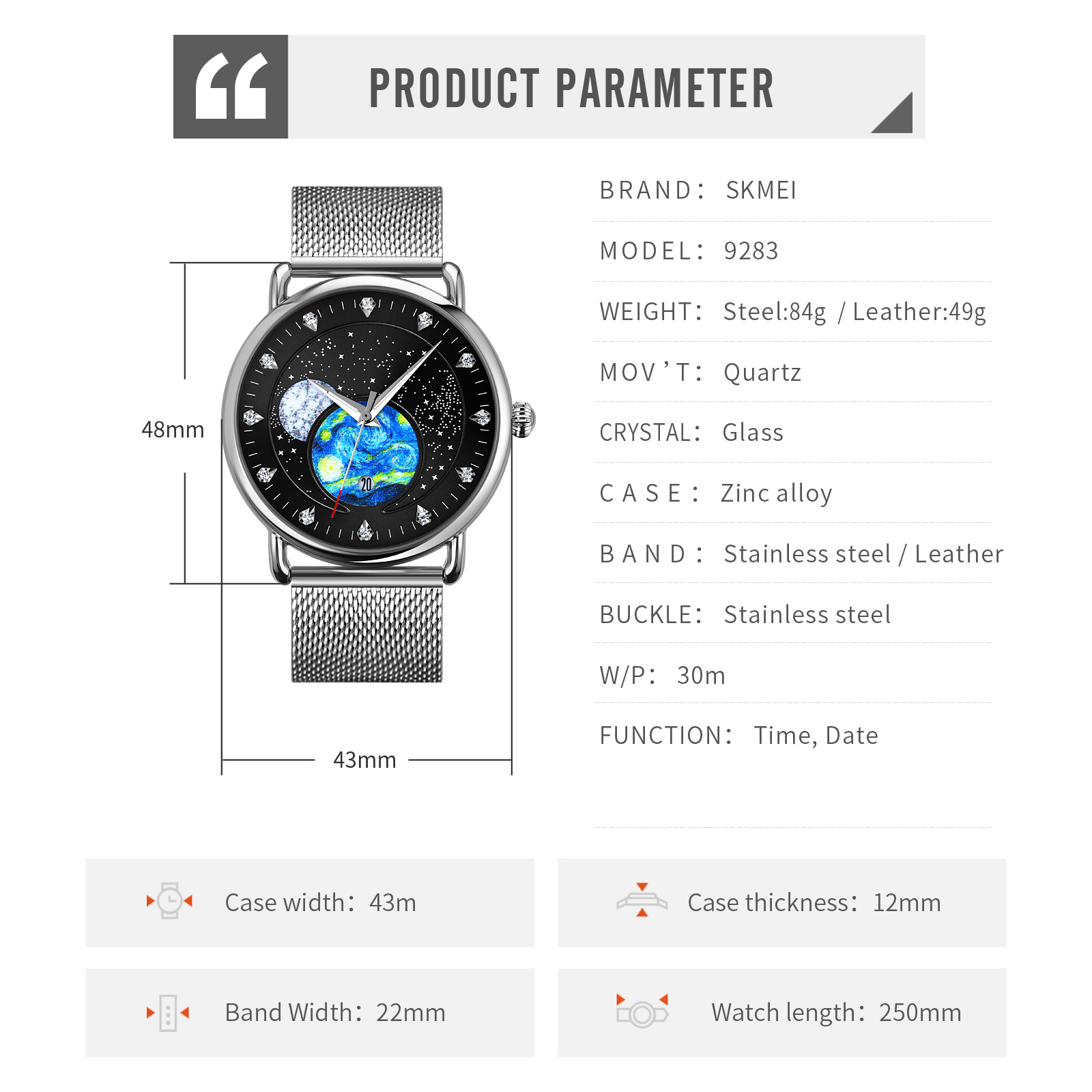 wholesale designer watches suppliers-Skmei Watch Manufacture Co.,Ltd