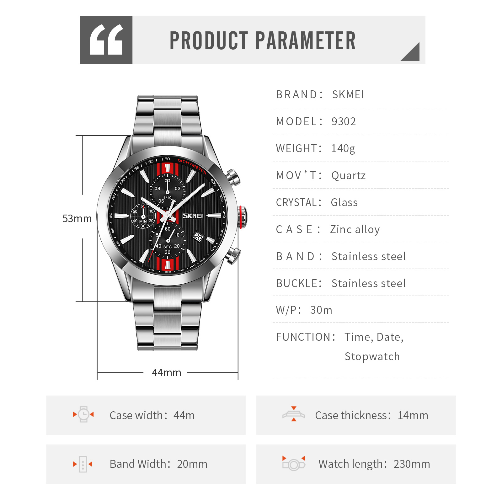 japanese quartz movement watches-Skmei Watch Manufacture Co.,Ltd